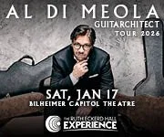 GRAMMY® Winner Al Di Meola in Concert at the Bilheimer Capitol Theatre | January 17, 2027. #JazzBluesFlorida