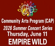 Community Arts Program (CAP) of Coral Gables Kicks Off Summer Concert Series June 11, 2026 with Empire Wild. #JazzBluesFlorida
