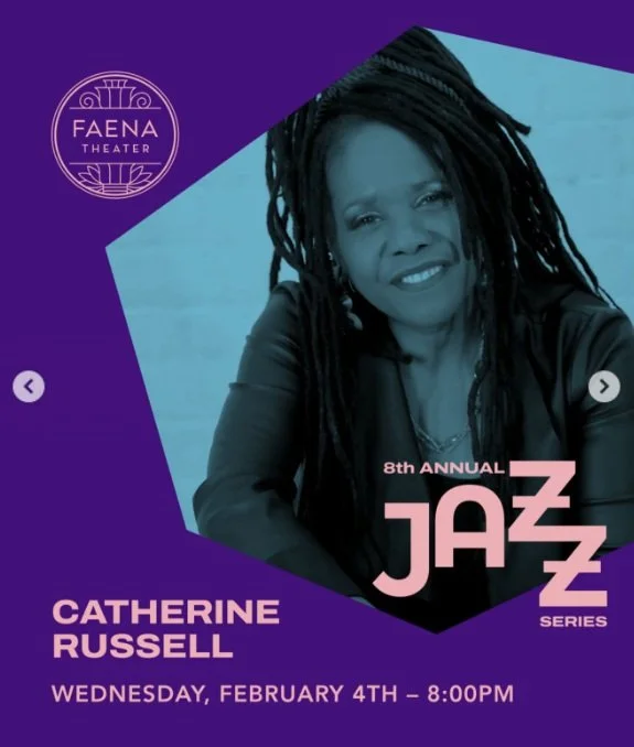 FAENA Theater 2026 Jazz Series Opens Feb 4 in Miami Beach with Grammy Winning Vocalist Catherine Russell