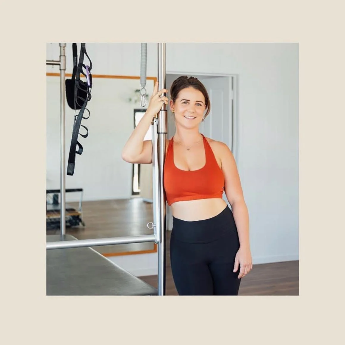 Co-owner Charlotte Long is a Polestar trained Pilates teacher and Registered Personal Trainer. 
Coming from a background of competitive gymnastics, she came across Pilates as a way to manage back pain that resulted from years of hard training - she&r