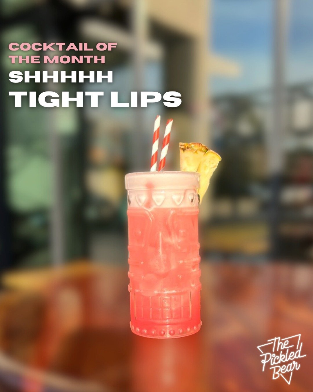 The Tight Lip's in the spotlight this month 🌶️🍸

 Book a table and come try our cocktail of the month 🔽 https://loom.ly/tKdne0Q