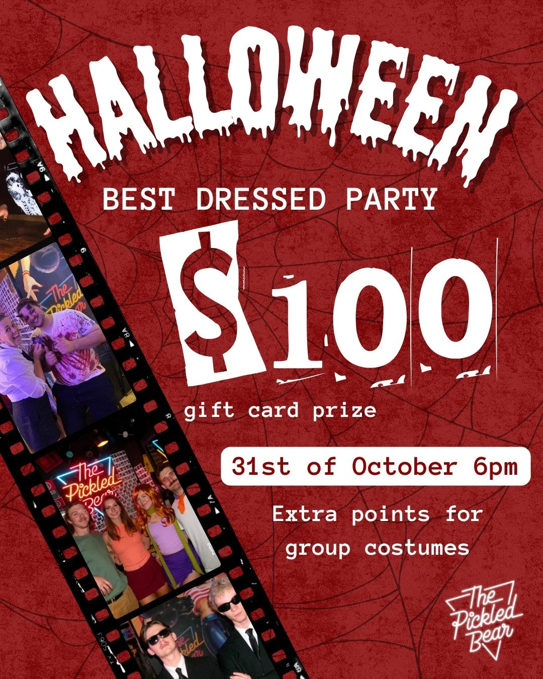 HALLOWEEN PARTY THIS FRIDAY 🎃👻

It&rsquo;s time to dust off those costumes and get spooky with us this Friday night! 🕸️✨
We&rsquo;ve got ghoulishly good themed cocktails and prizes for the best dressed 👀🍸

Don&rsquo;t miss the frightful fun &mda