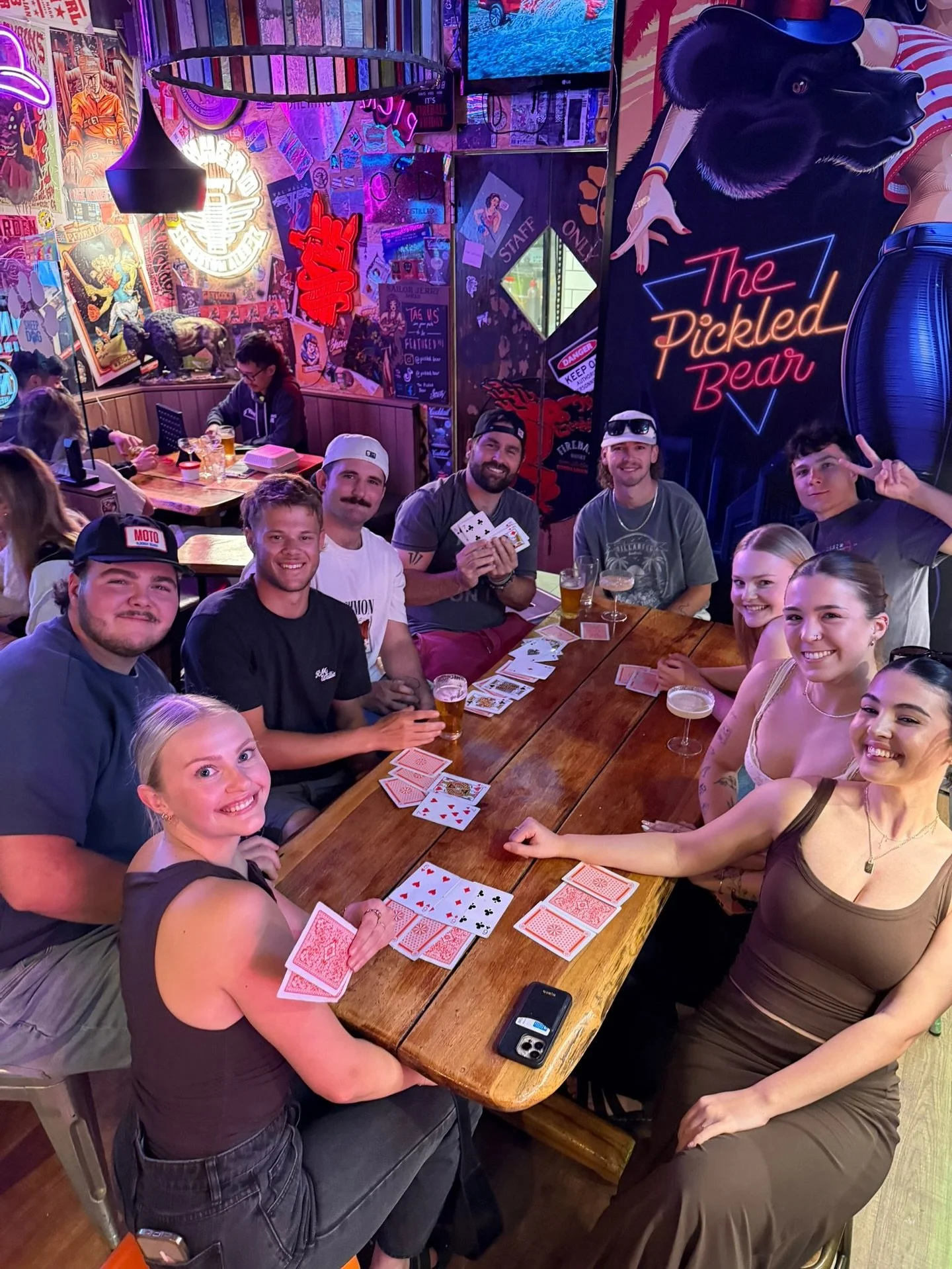 Saturday&rsquo;s calling and The Pickled Bear has the answer. Cocktails, good vibes, and even better company 🐻✨ #SaturdayNights #ThePickledBear