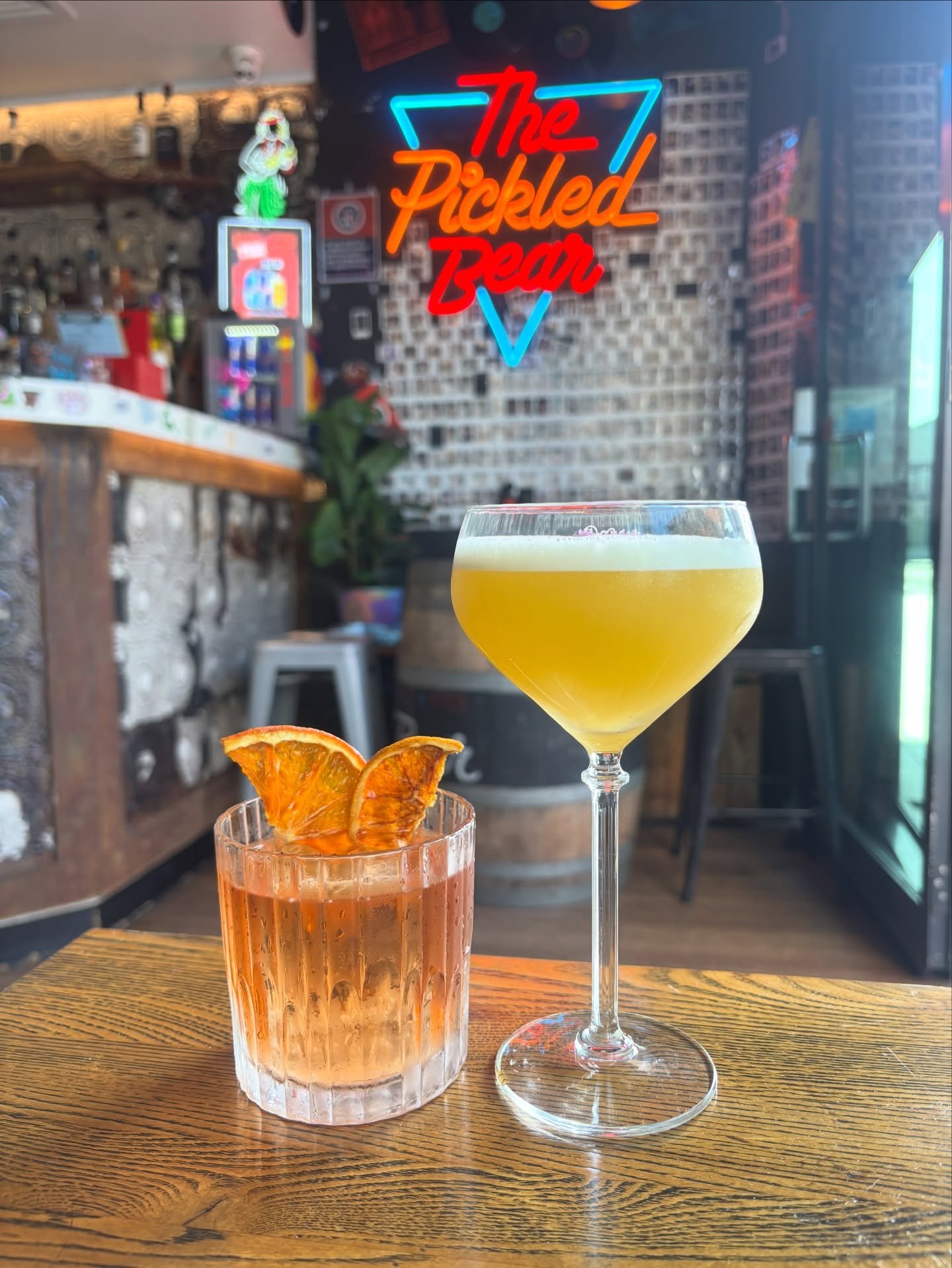Cocktails done right 🤌🍸 #thepickledbear