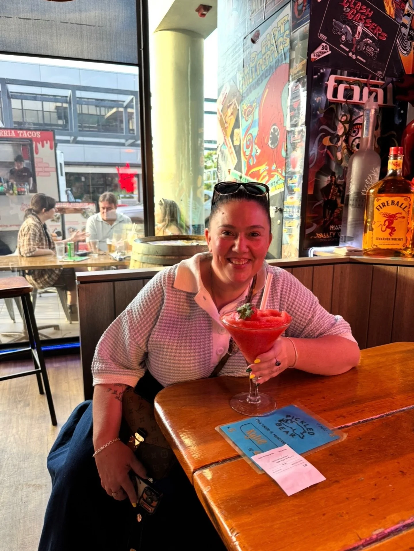 Nothing beats a birthday strawberry margarita. 🍓🍹