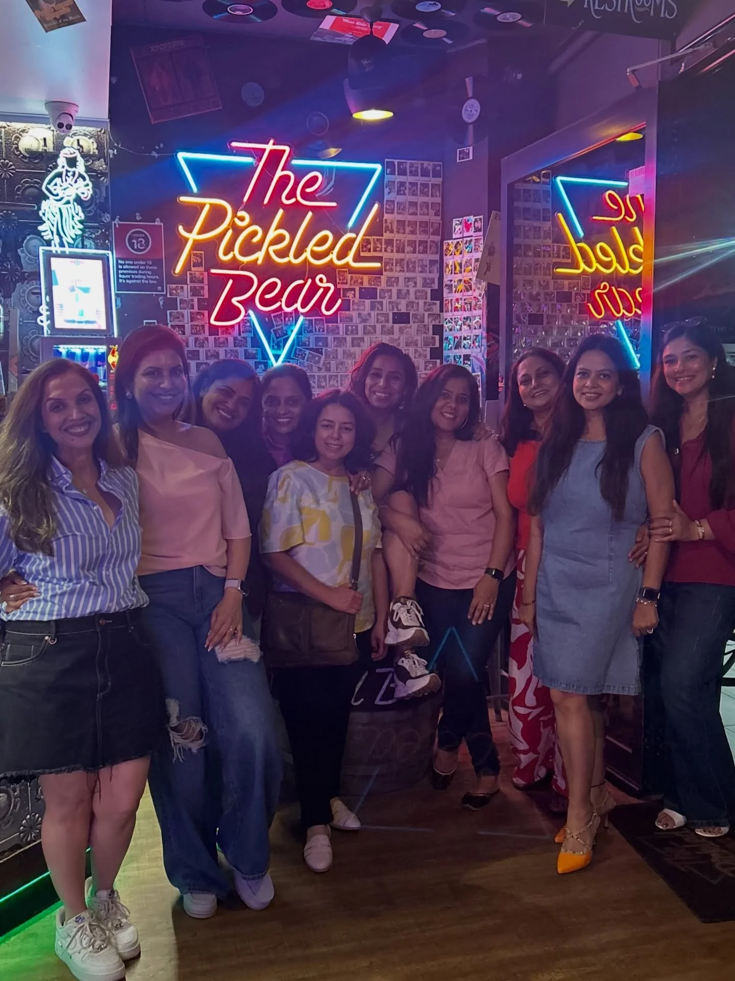 Serving good vibes, great drinks, and even better company 🍸✨ Nights like this are what we&rsquo;re all about 💛 #ThePickledBear