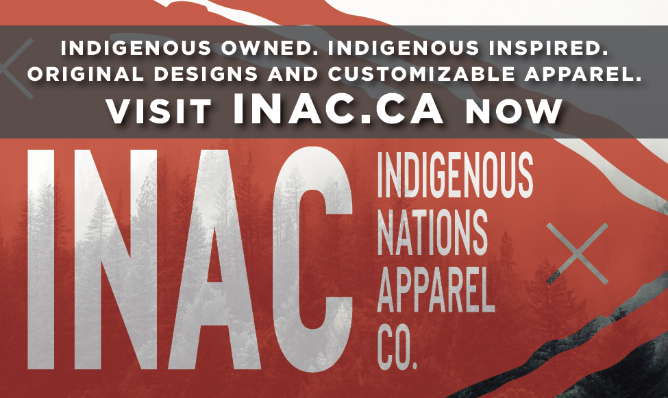 Post card Designed for INAC - Indigenous Nations Apparel Company