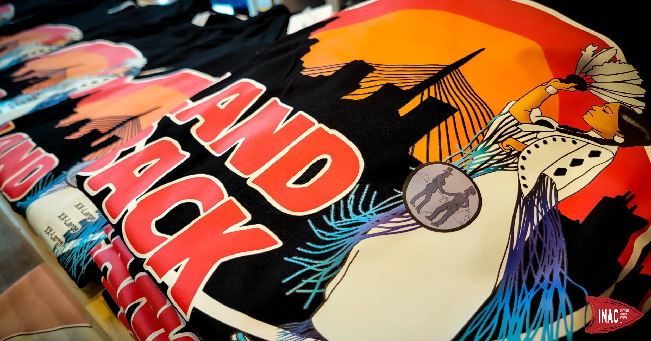 Photo taken for INAC - Indigenous Nations Apparel Company