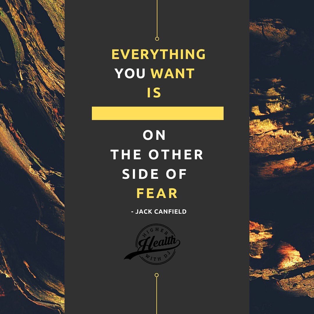 𝙄𝙨 #Fear 𝙨𝙩𝙤𝙥𝙥𝙞𝙣𝙜 𝙮𝙤𝙪?...I know it has stopped me in the past. ⁣
⁣
&bull;⁣
&bull;⁣
&bull;⁣
&bull;⁣
&bull;⁣
&bull;⁣
&bull;⁣
&bull;⁣
#HigherHealthWithDJ #HealthIsWealth #Health #MentalHealth #WeightLoss #HeartHealth #SelfWorth #Meditation 