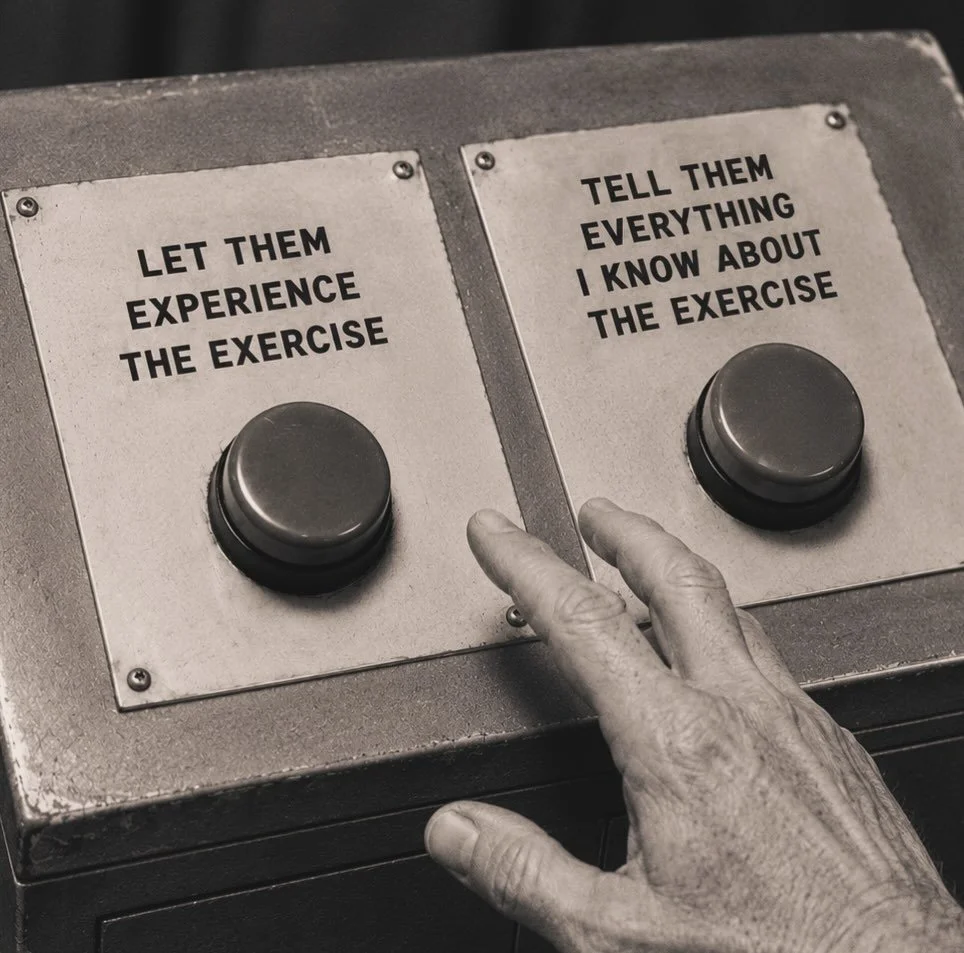 Self-control might be the last teaching skill we learn. 

You finally know enough to have something to say about everything and then you have to learn to shut up. 

#classicalpilates #pilatesteacher #pilatesteaching #pilateseducation #pilatesfun