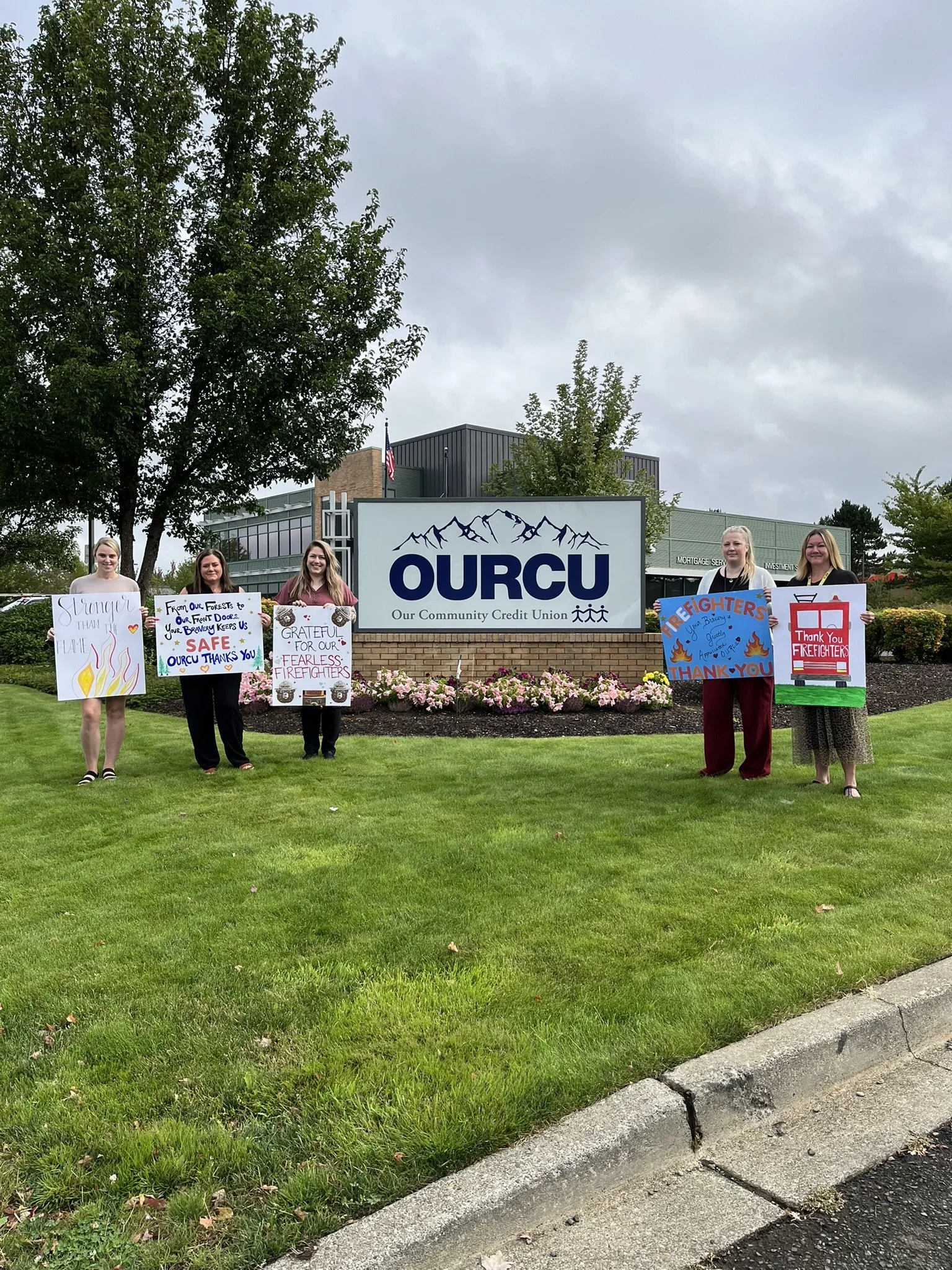 OURCU Staff messages of thanks for wildland fire fighters