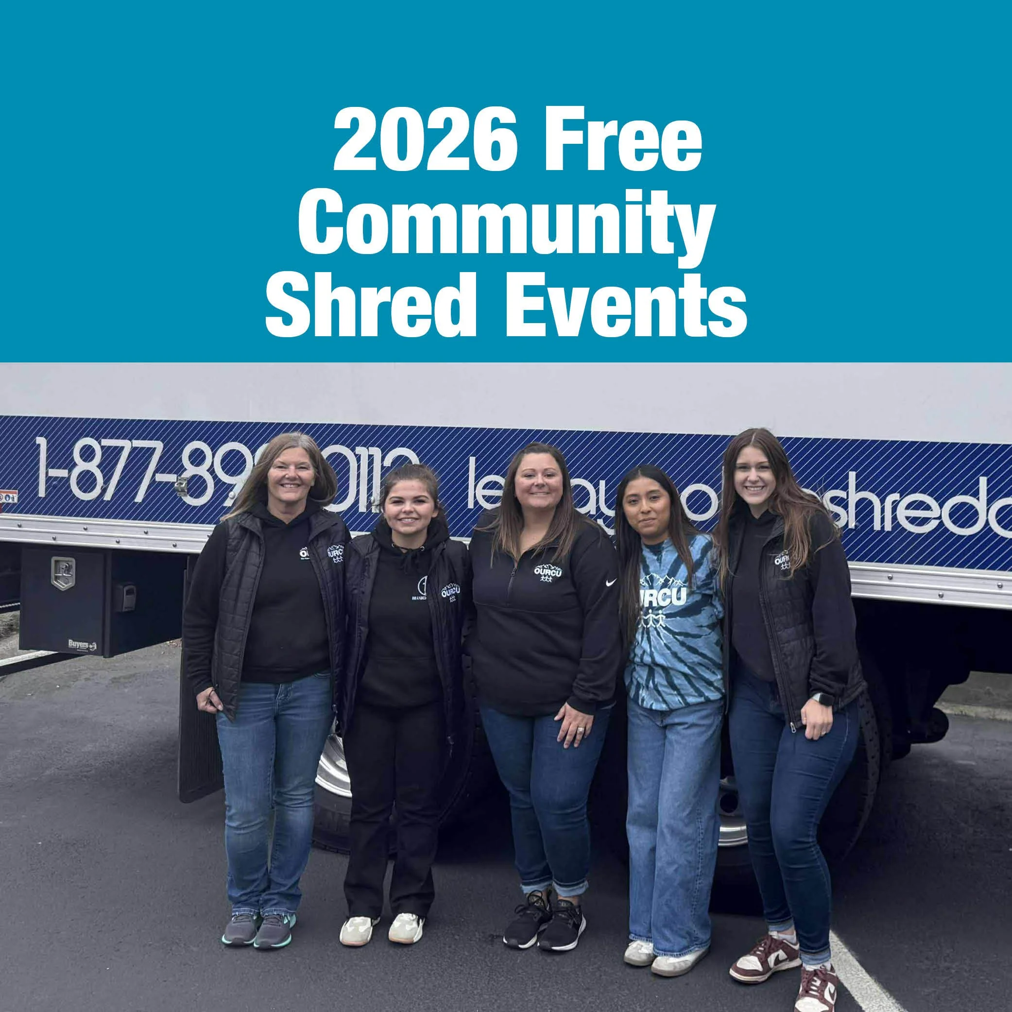 2026 Free Community Shred Events