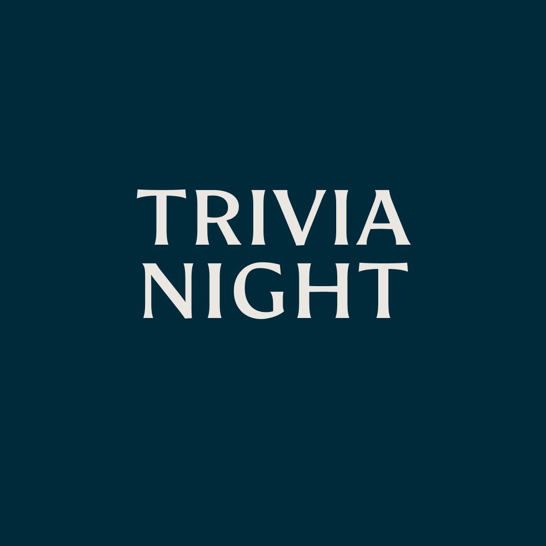 Trivia hosted by Josh Nash