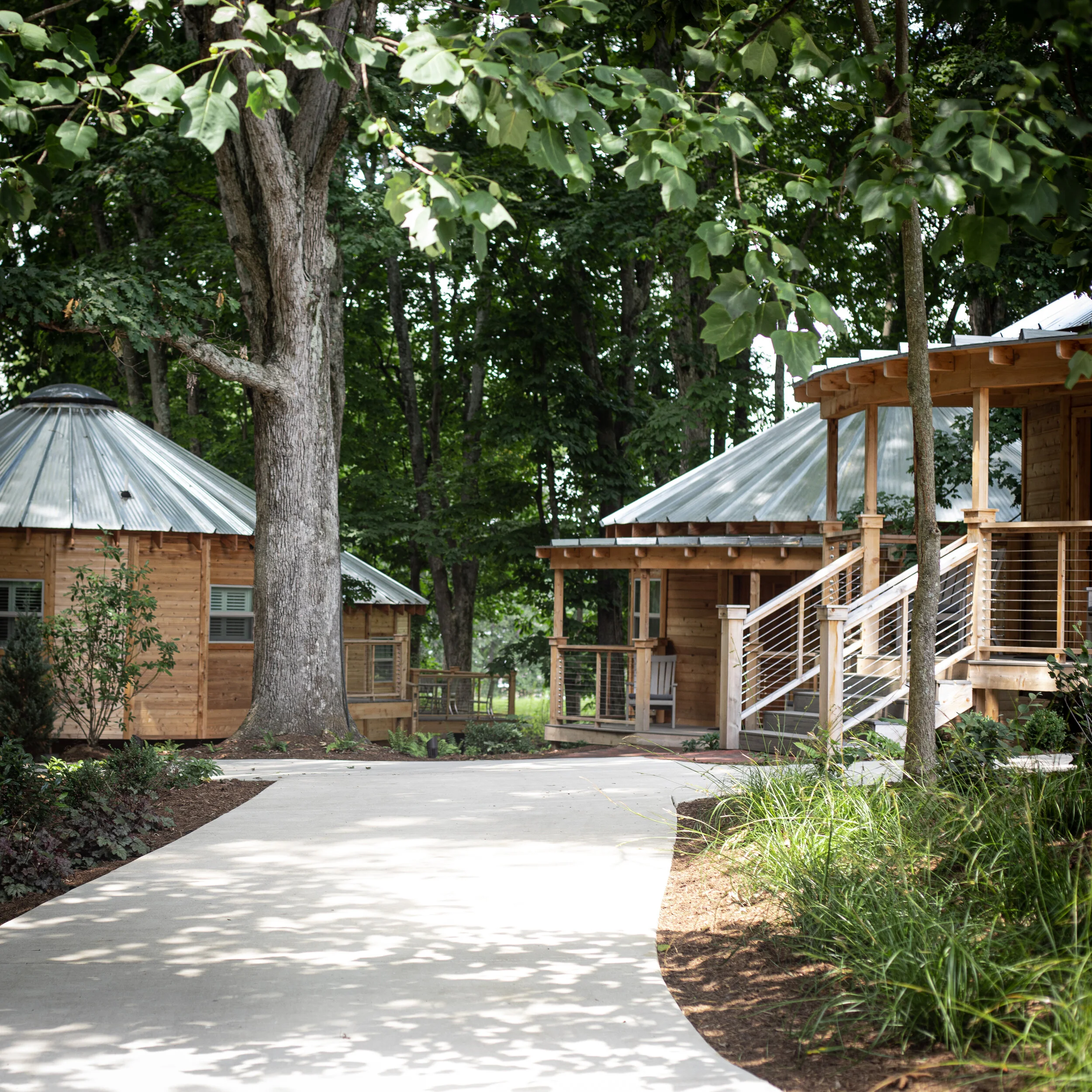 Luxury Yurt in Virginia — Nicewonder Farm & Vineyards