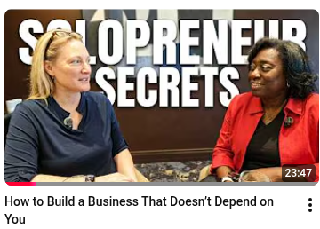 What happens when the hustle that built your business is no longer sustainable?

In this episode of Systems with Sonja, I sit down with Marcia Sheehan, SolopreneurCEO Strategist, to talk about the systems she uses to grow her business without making 
