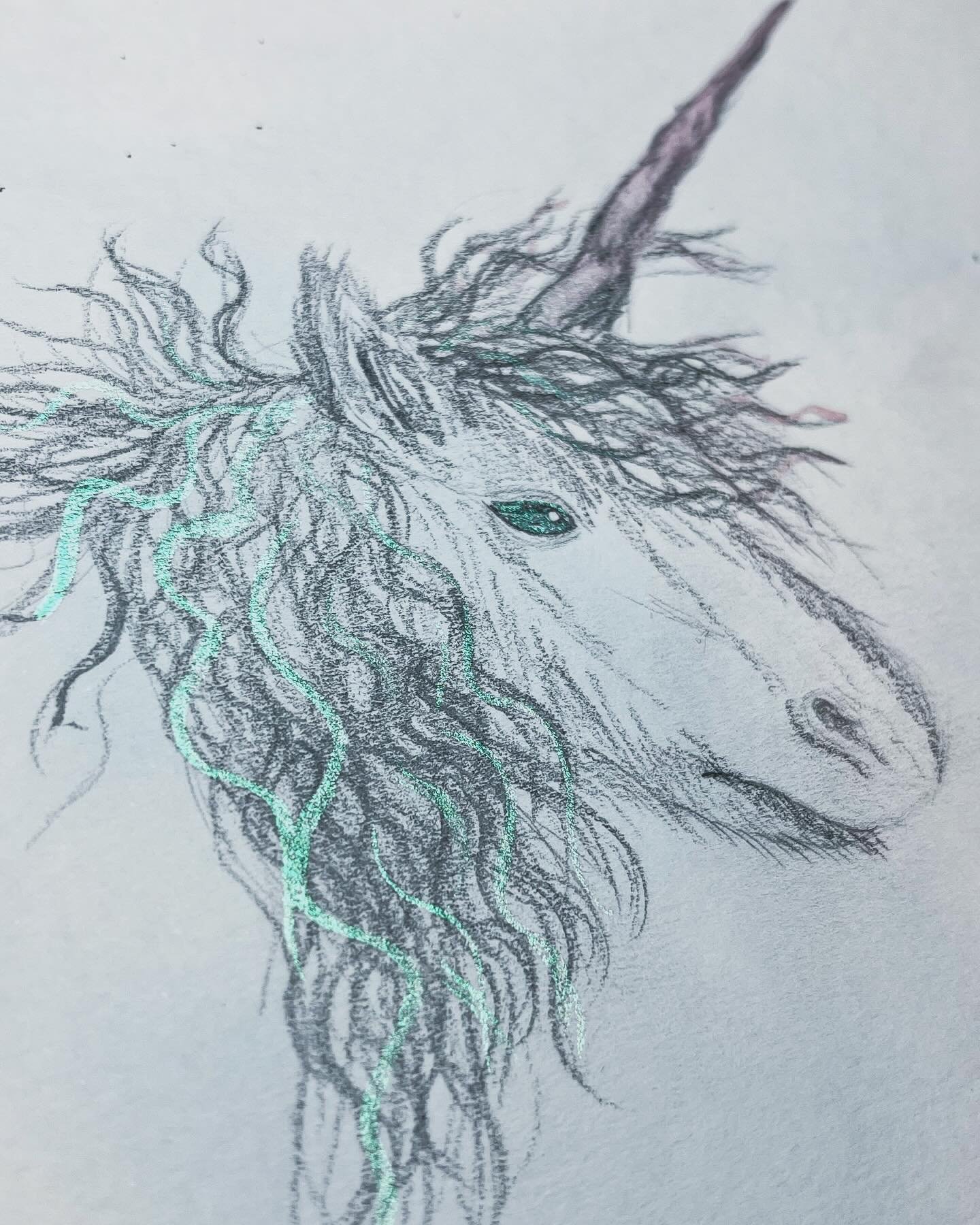 Apparently today is international unicorn day! Unicorns and horse based creatures aren&rsquo;t something I ever really draw, because let&rsquo;s be honest, they&rsquo;re difficult!But I remember having a dream once about unicorns that live in out on 