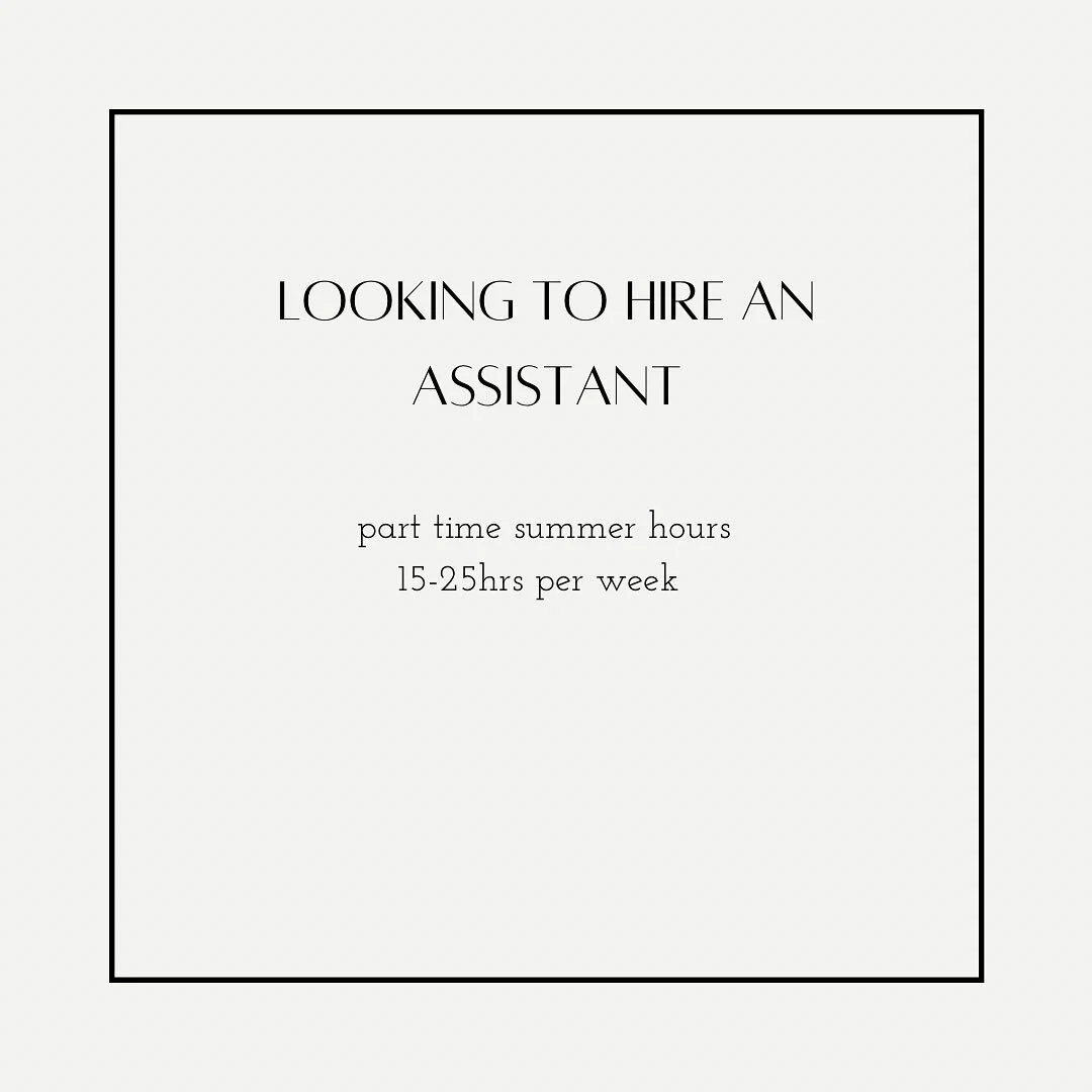 Looking for a personal assistant to work side by side with me. My summer hours are awesome- part time 15-25 hours per week. 

Please share if you know someone who might be interested!

-
-
-
#hairextensioneducation #luxuryhairextensions #handtiedhair