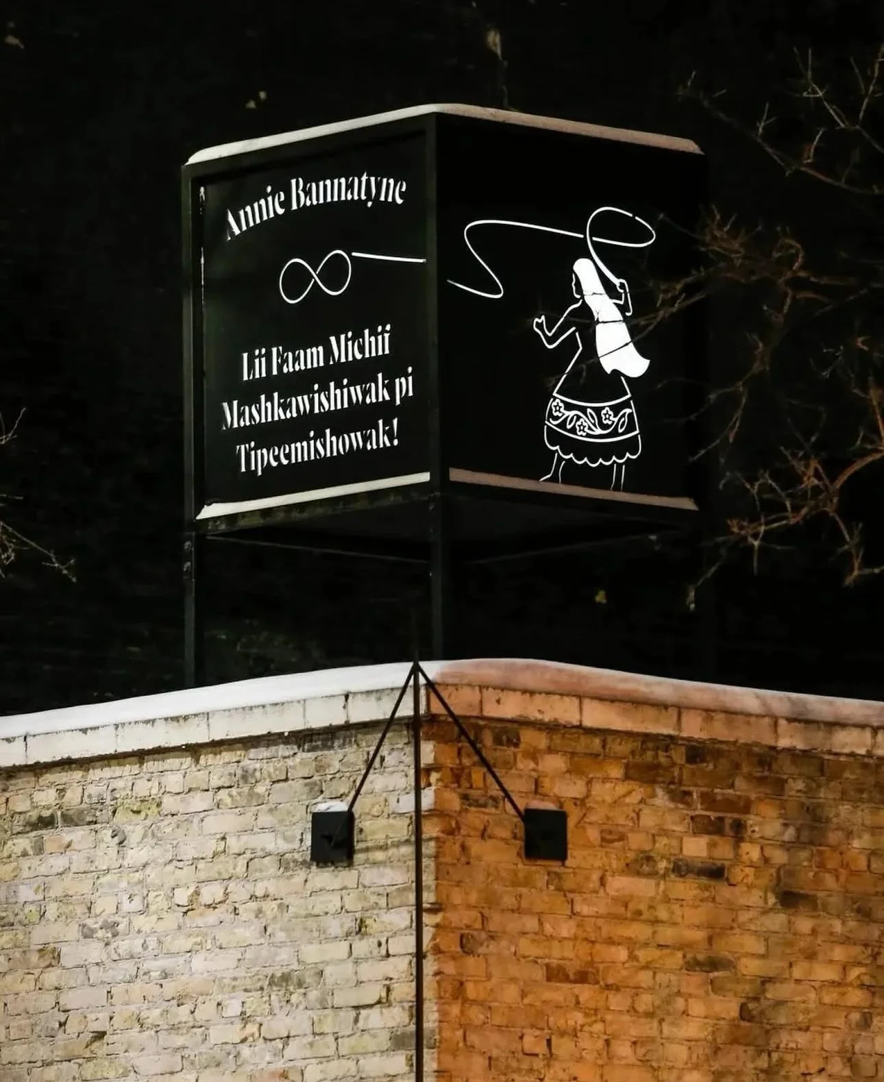 Métis public art installation honouring Anne Bannatyne