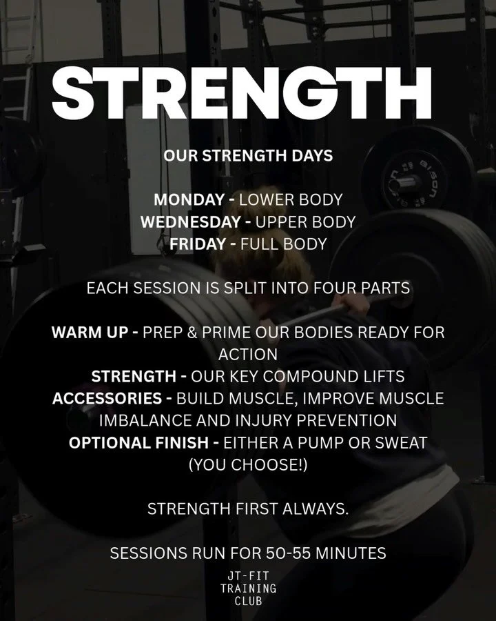 OUR SESSIONS 💪🏻