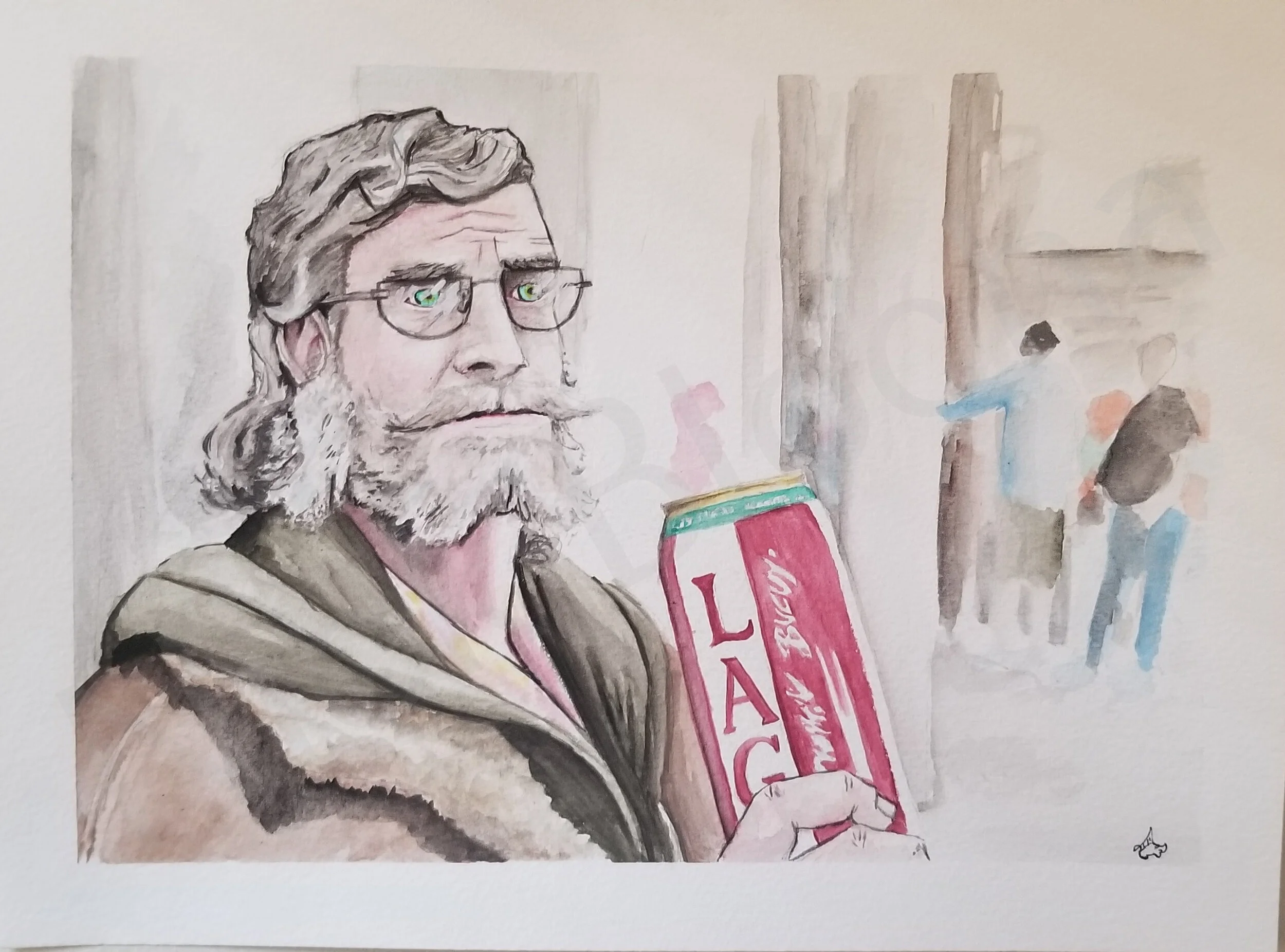 Man and Beer