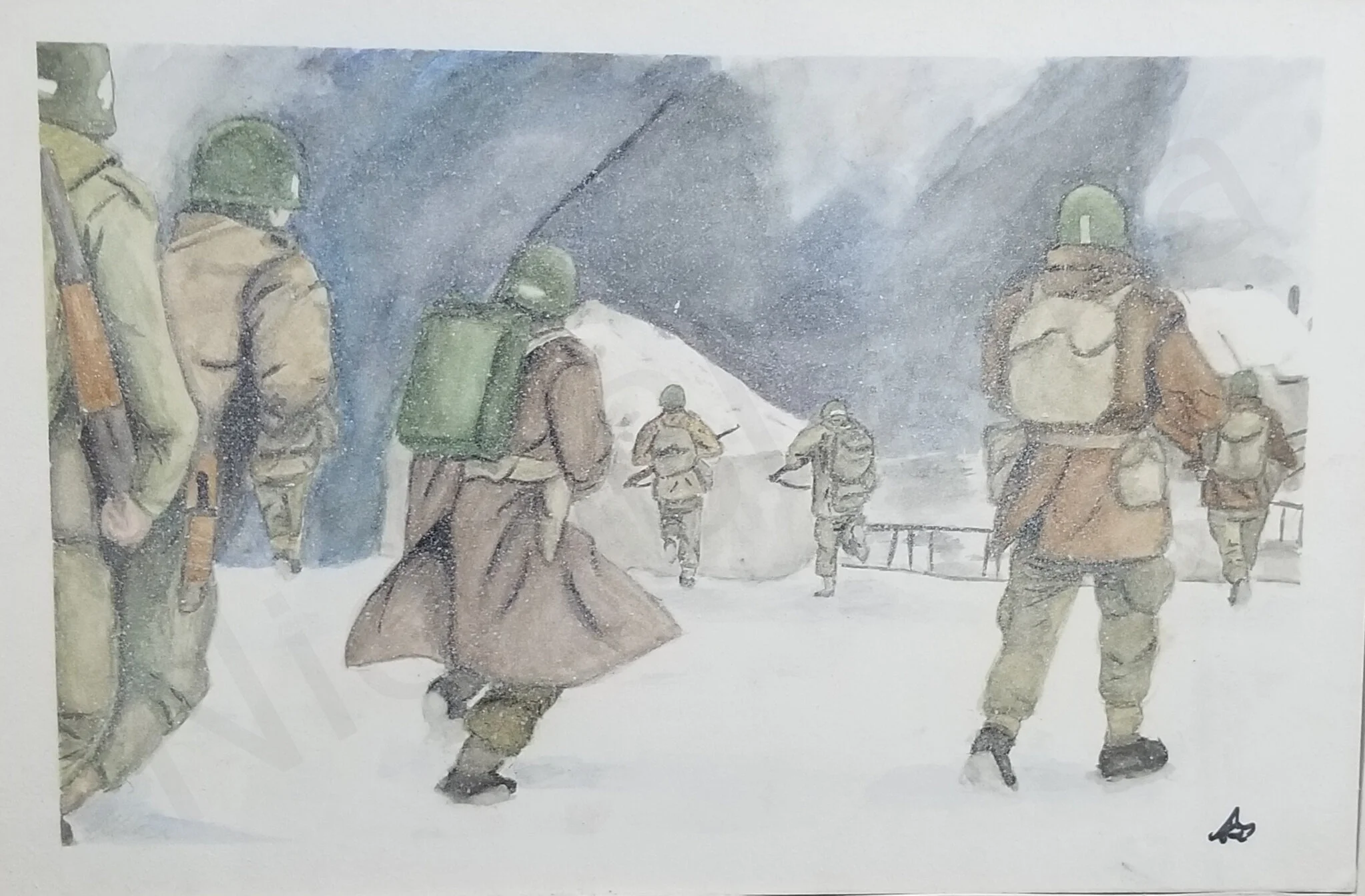 The Battle of Bastogne
