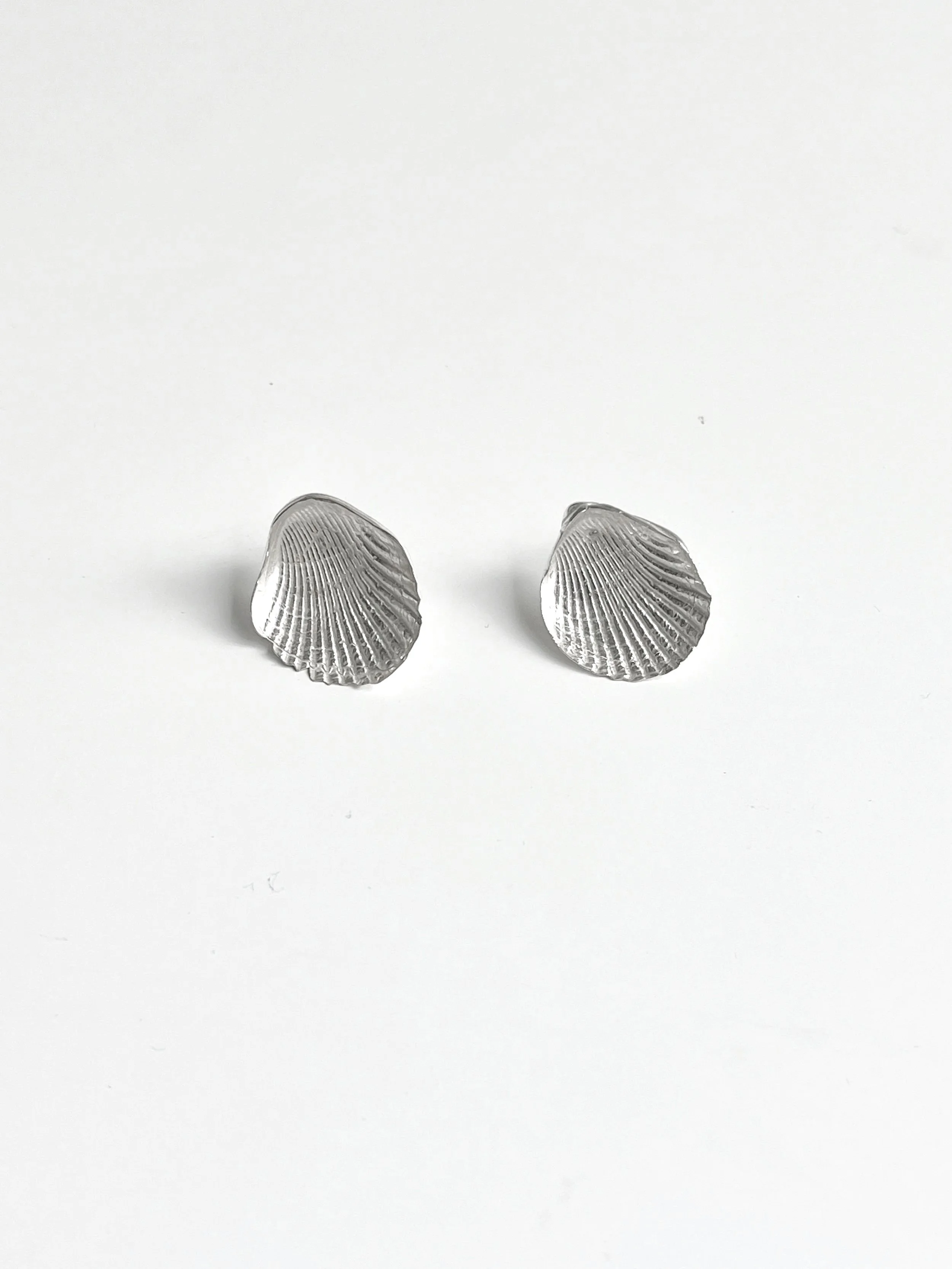 Inverted Seashell Earrings S