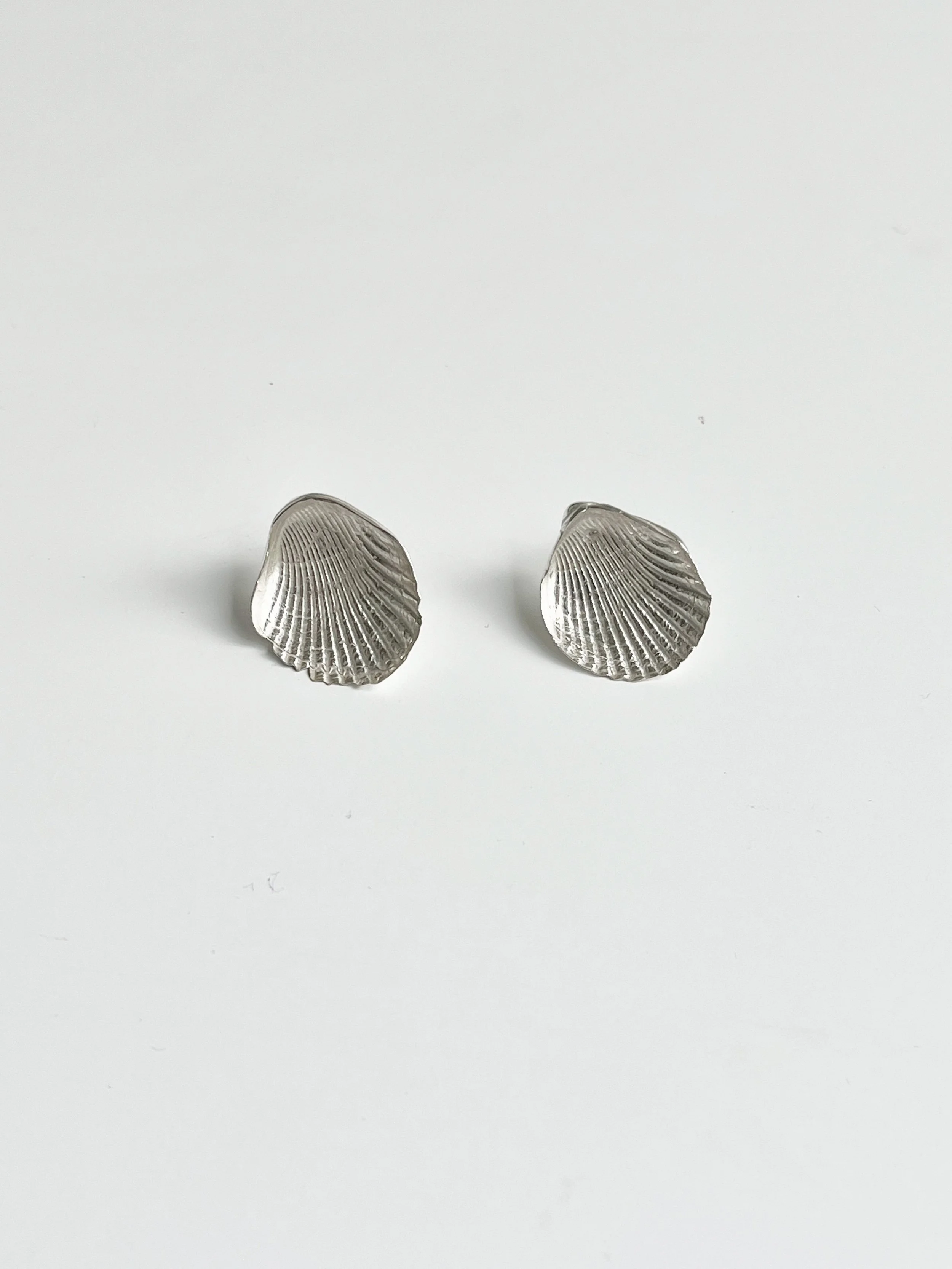 Inverted Seashell Earrings S