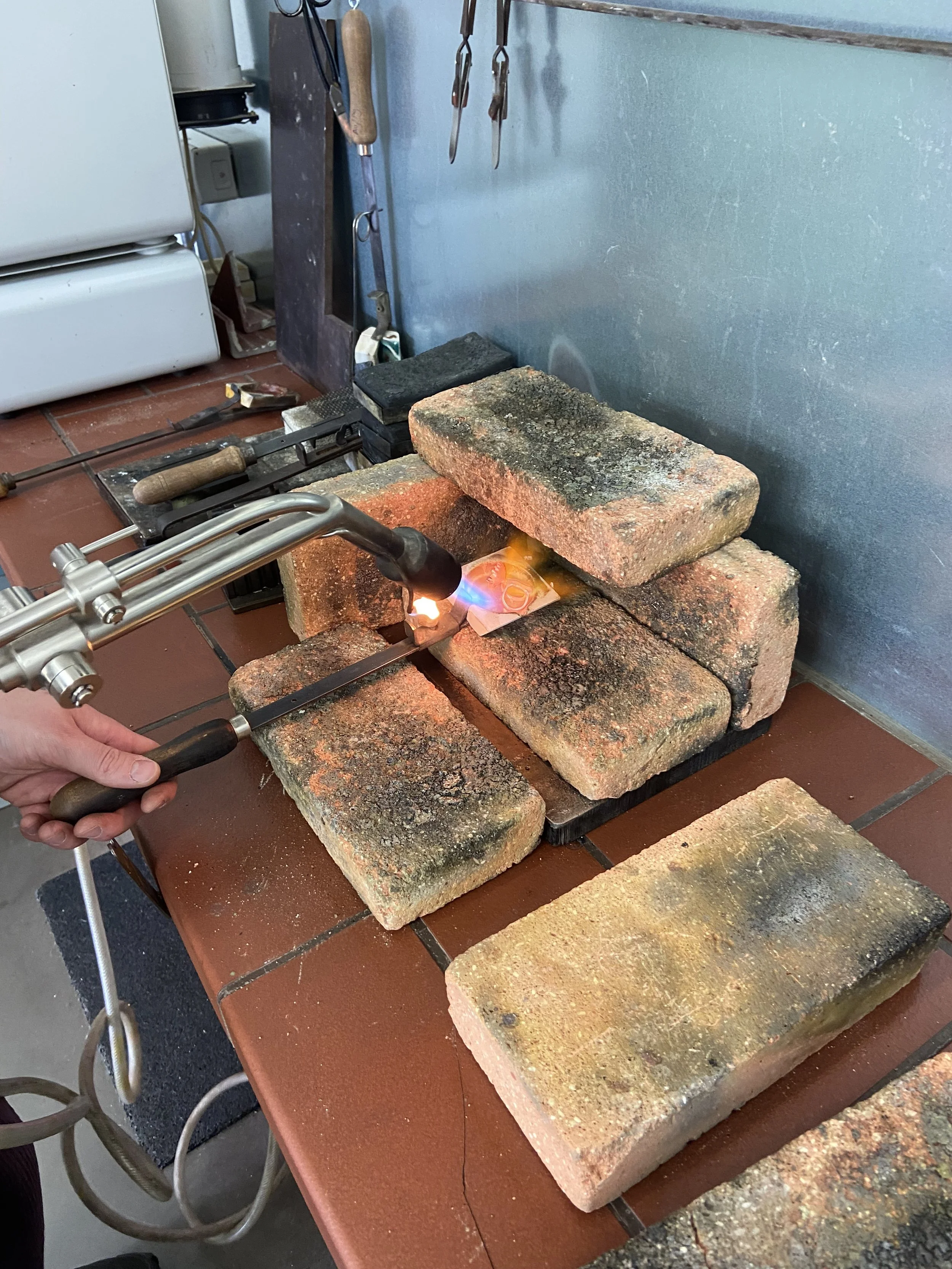 Sand casting on a smaller scale