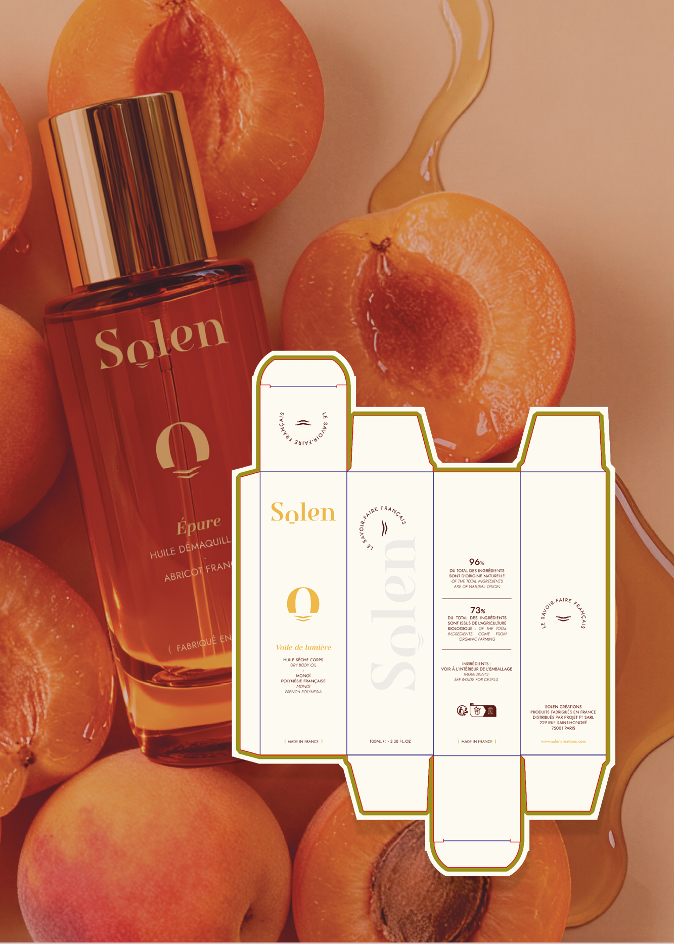 Coming soon - Packagings primaires et secondaires Solen