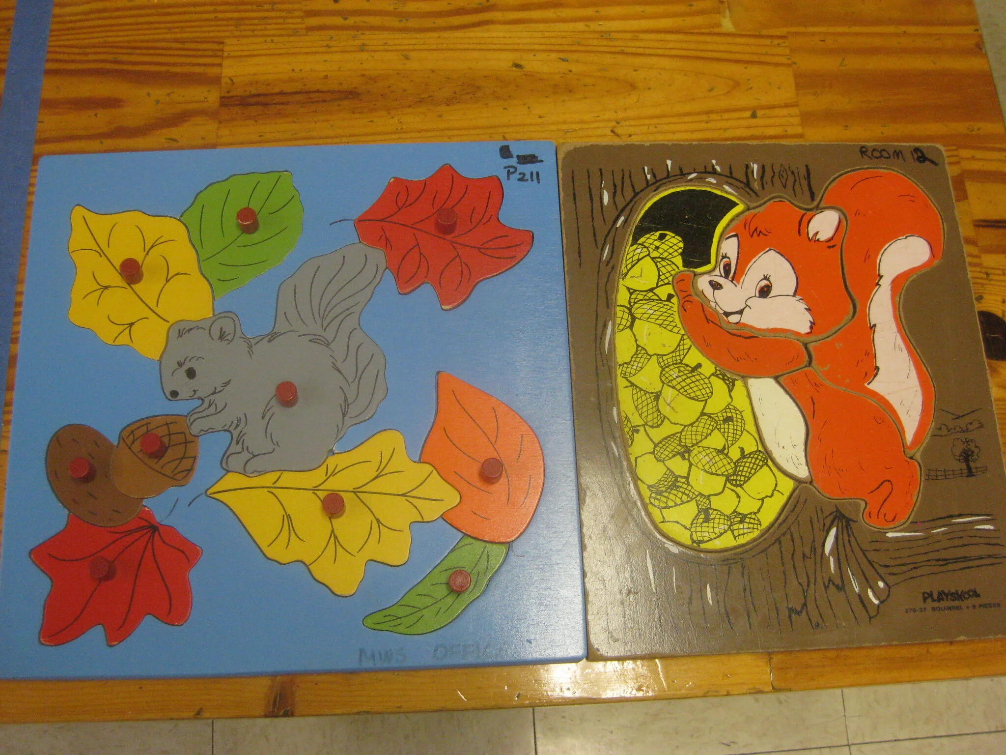 Our squirrel puzzles