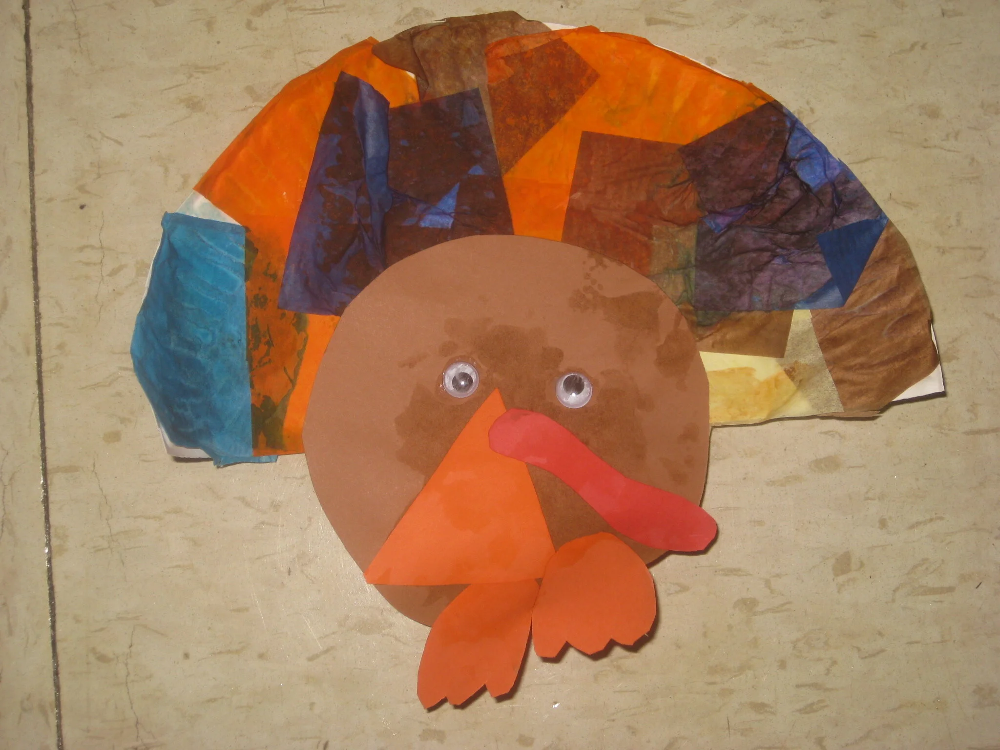 Tissue Paper Turkey