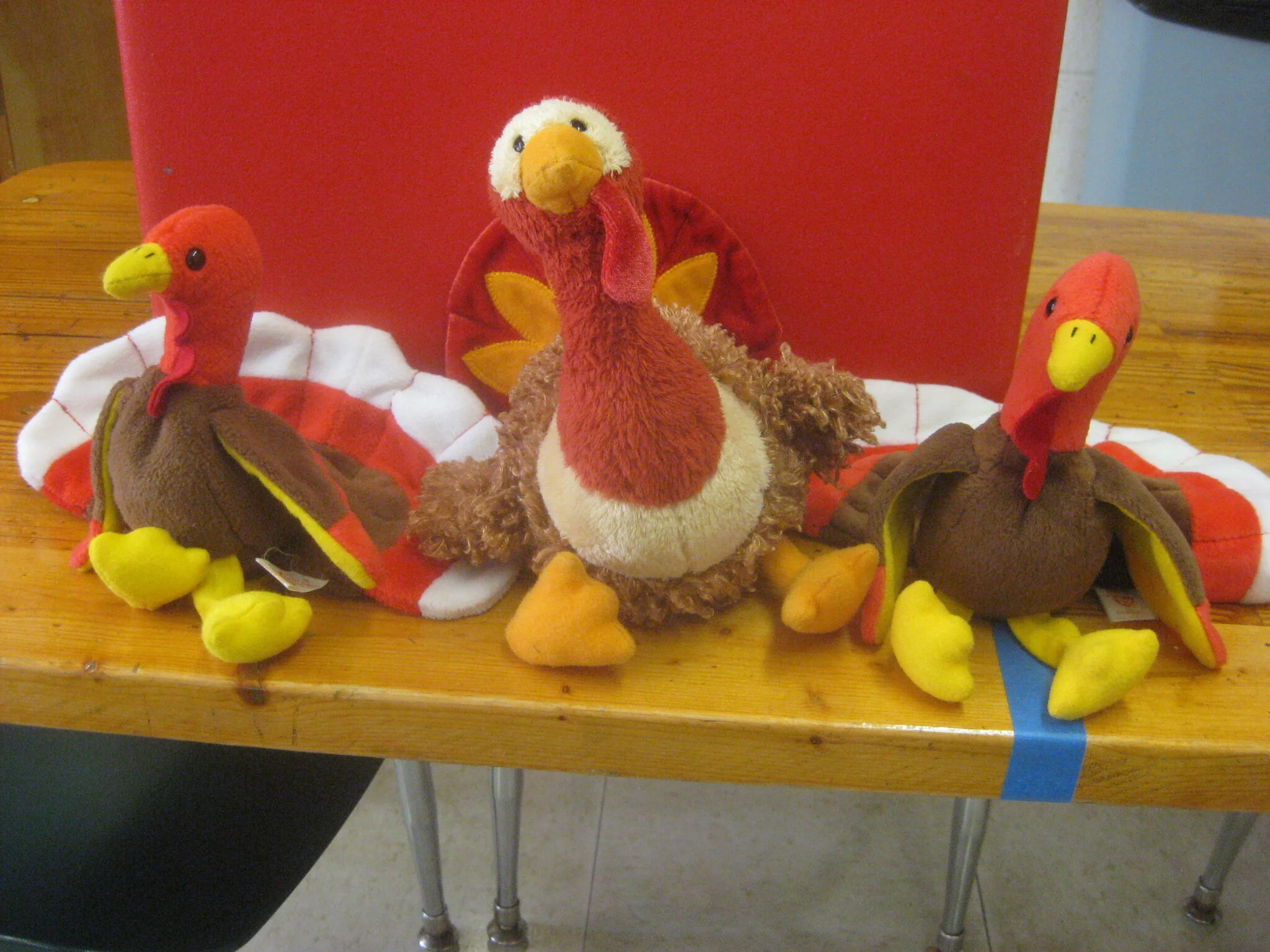 Turkey 1, Turkey 2, Turkey 3