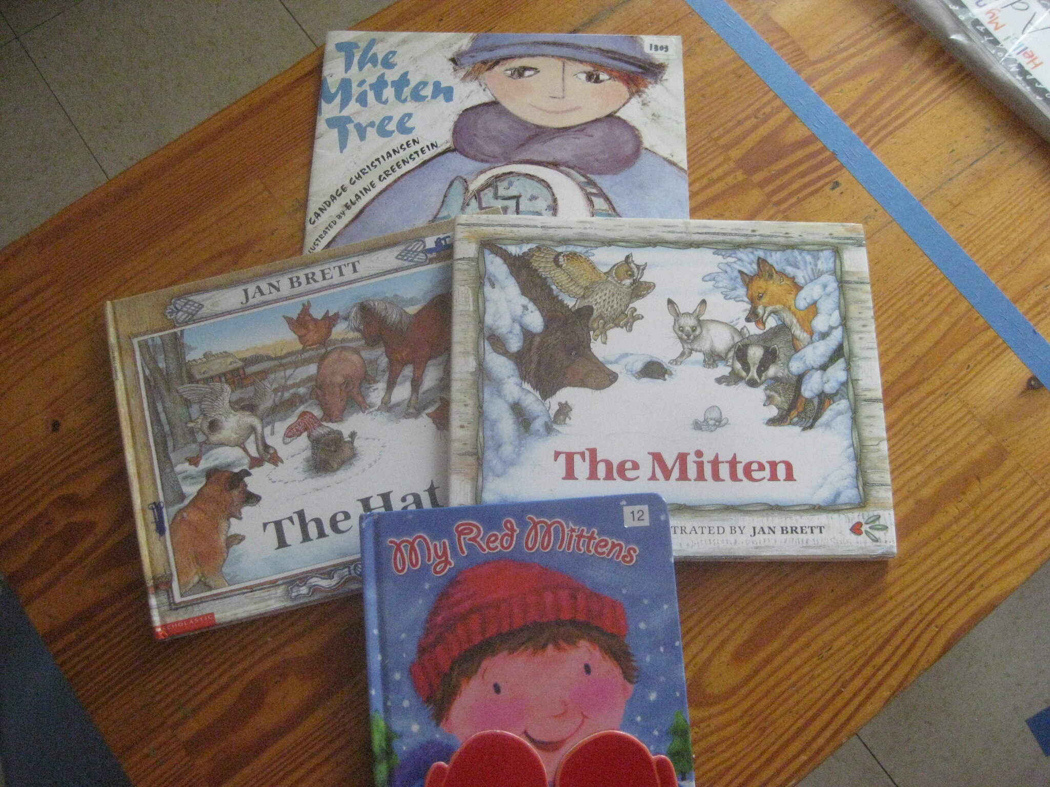     Some of the books we read this week.