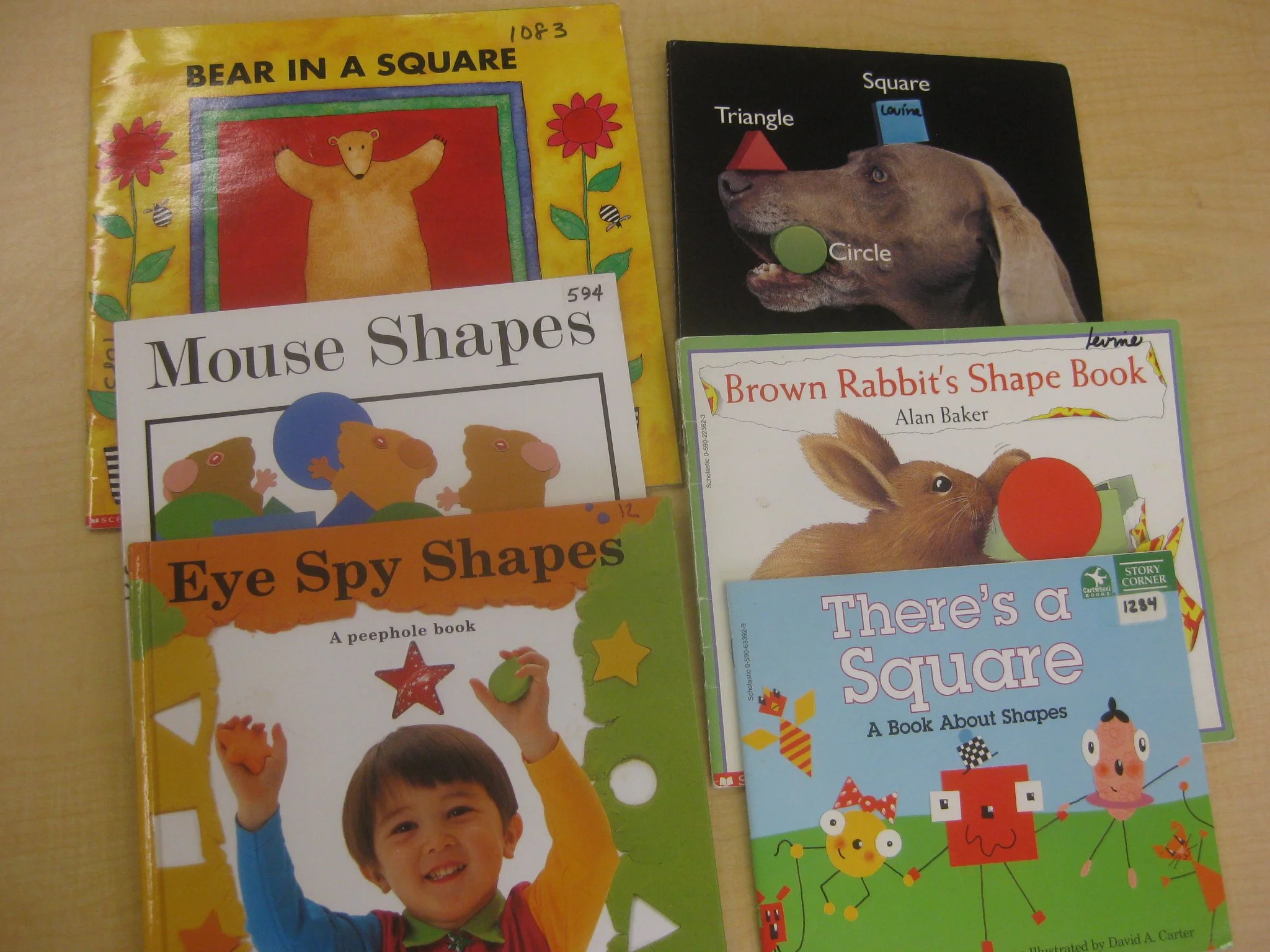 Books about shapes