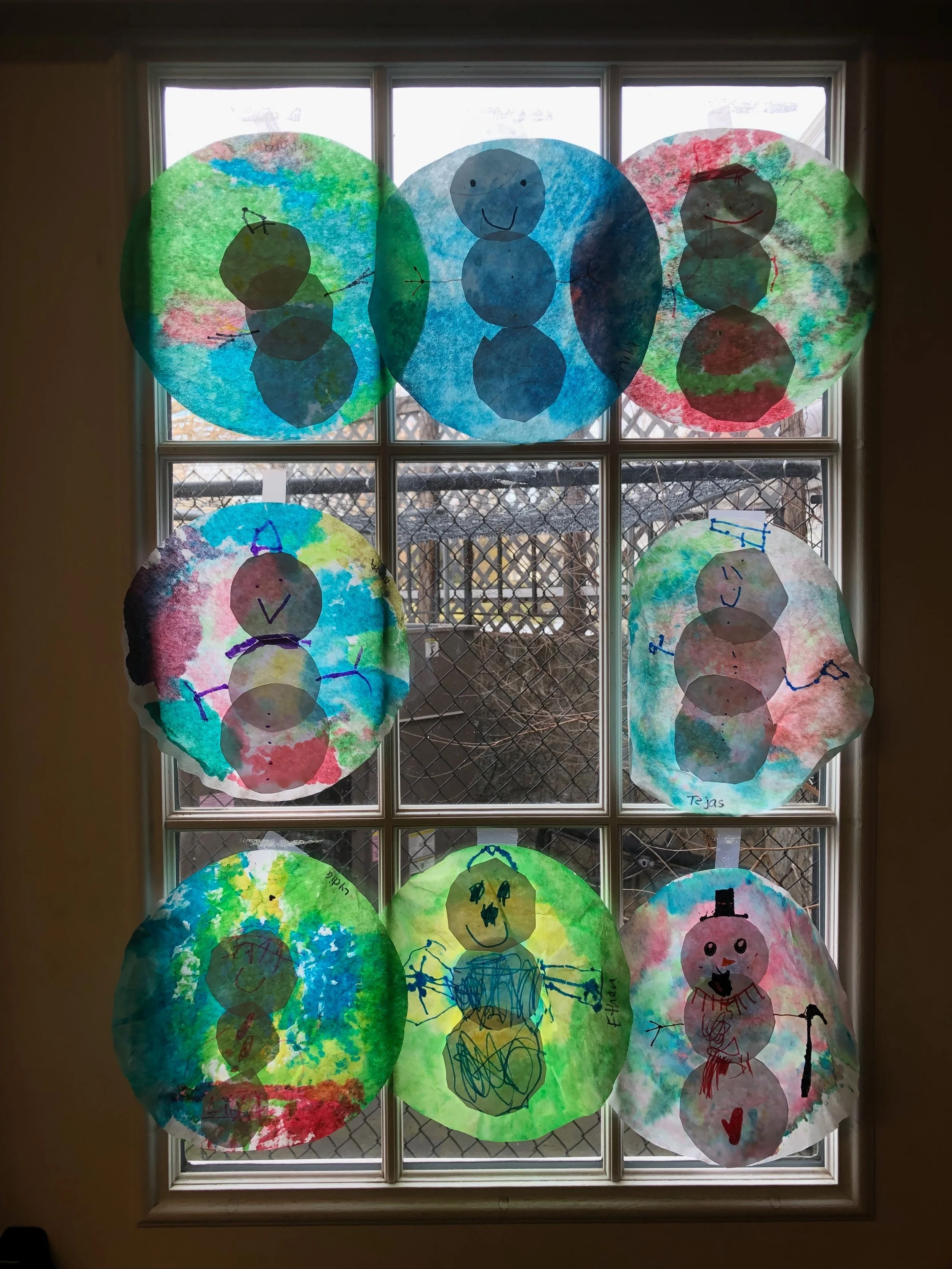coffee filter art