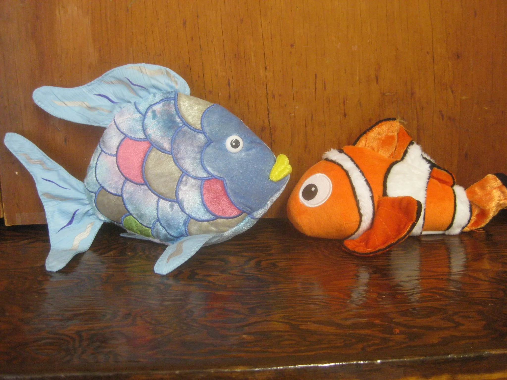 Rainbow Fish and Nemo visited our Circle.