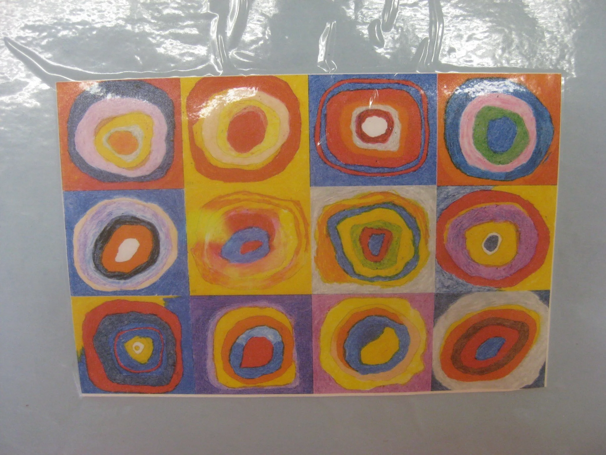 Wassily Kandinsky Circle Painting