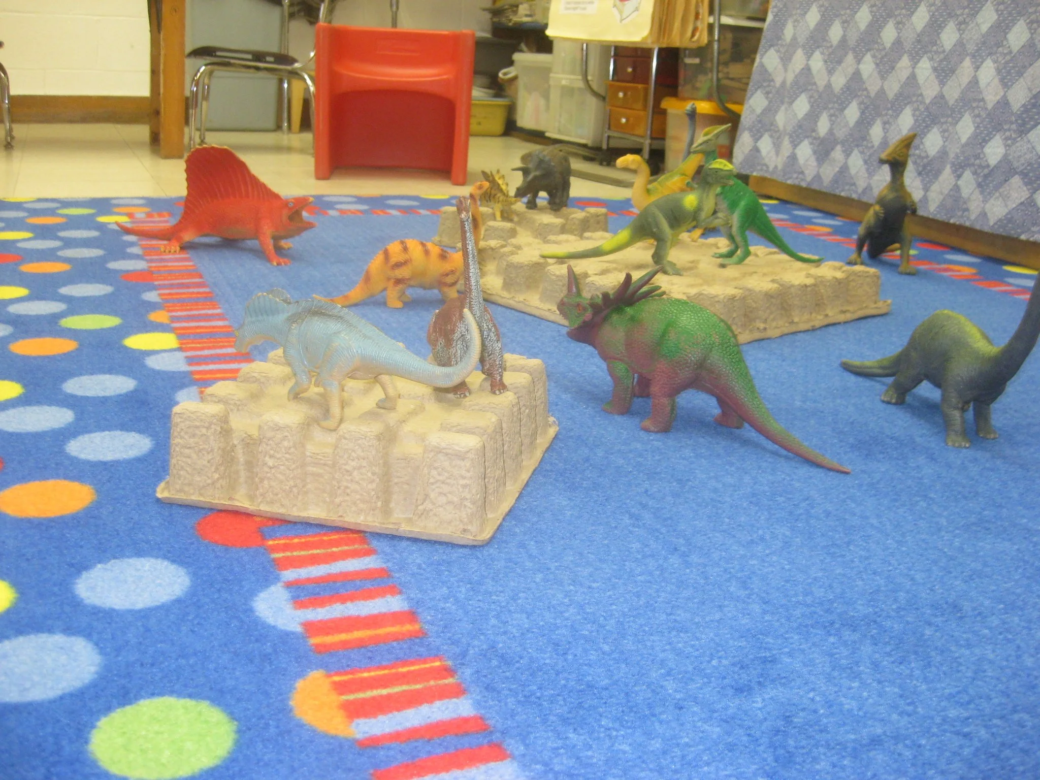Dinosaur terrain.