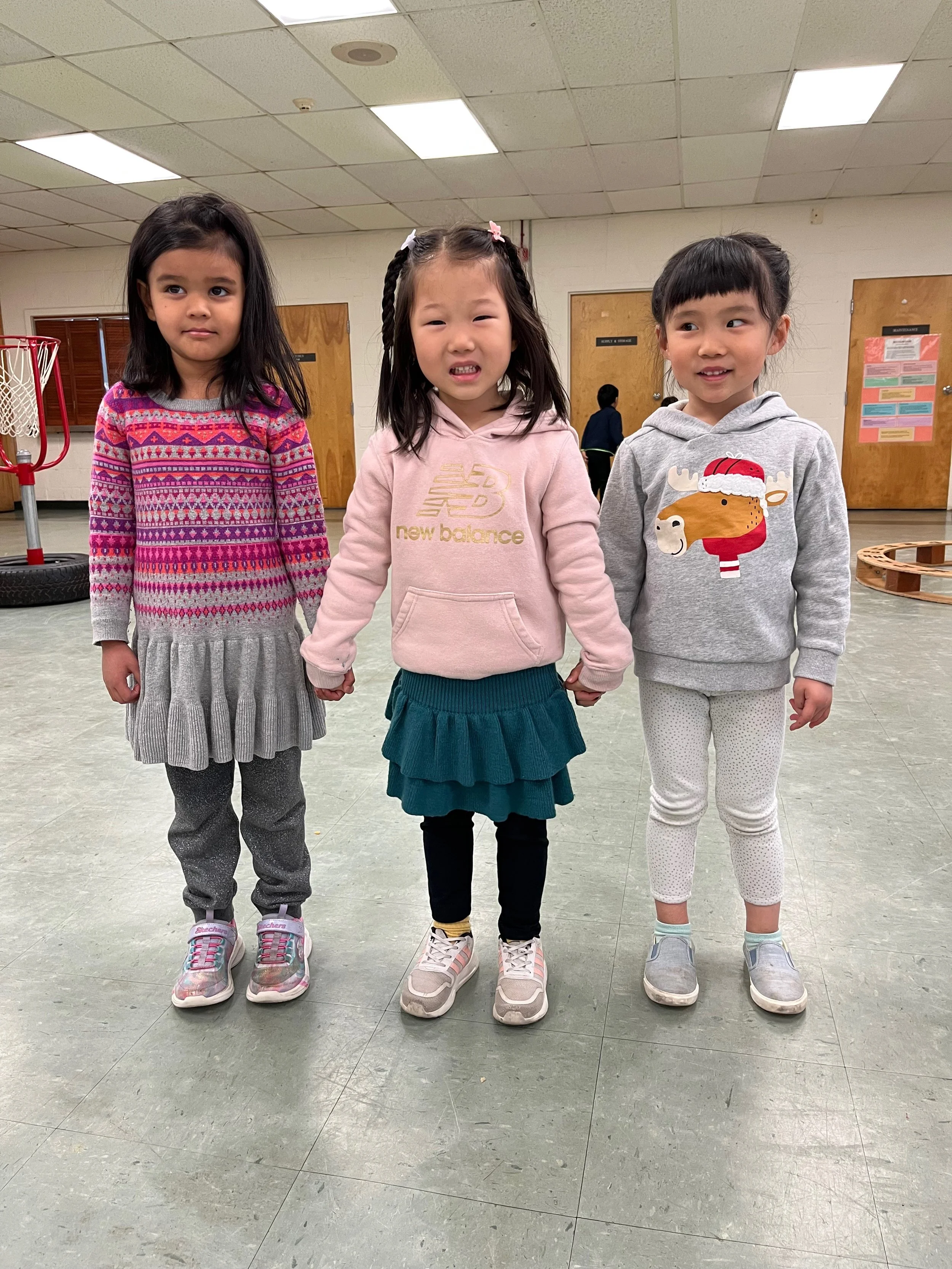 taking a break in the Big Room