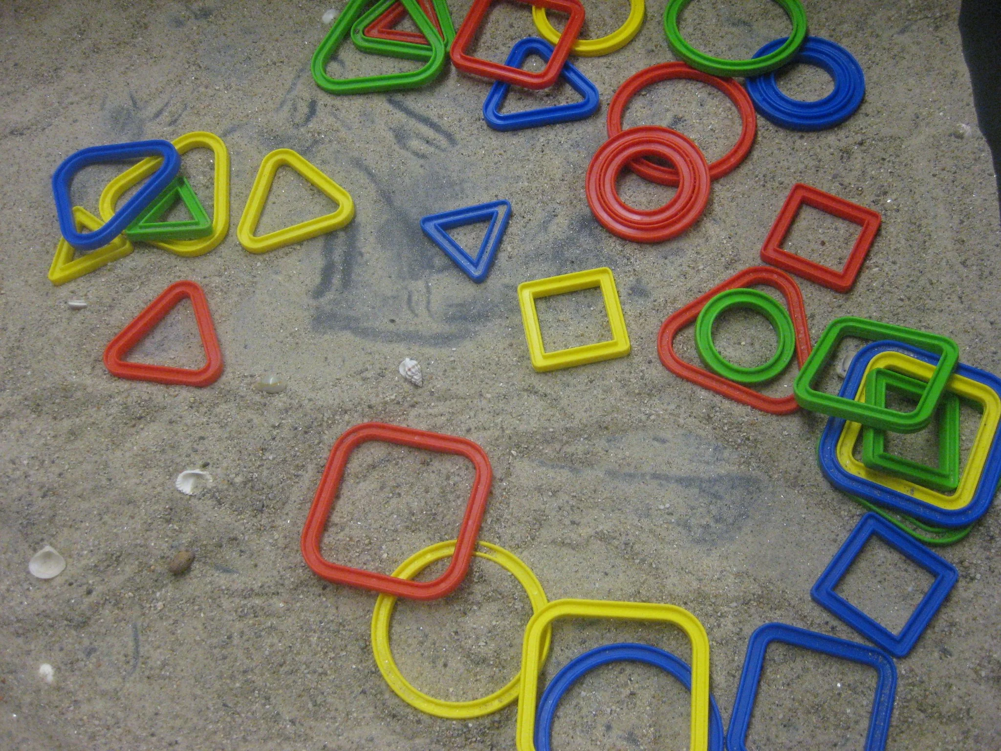 shapes in the sand