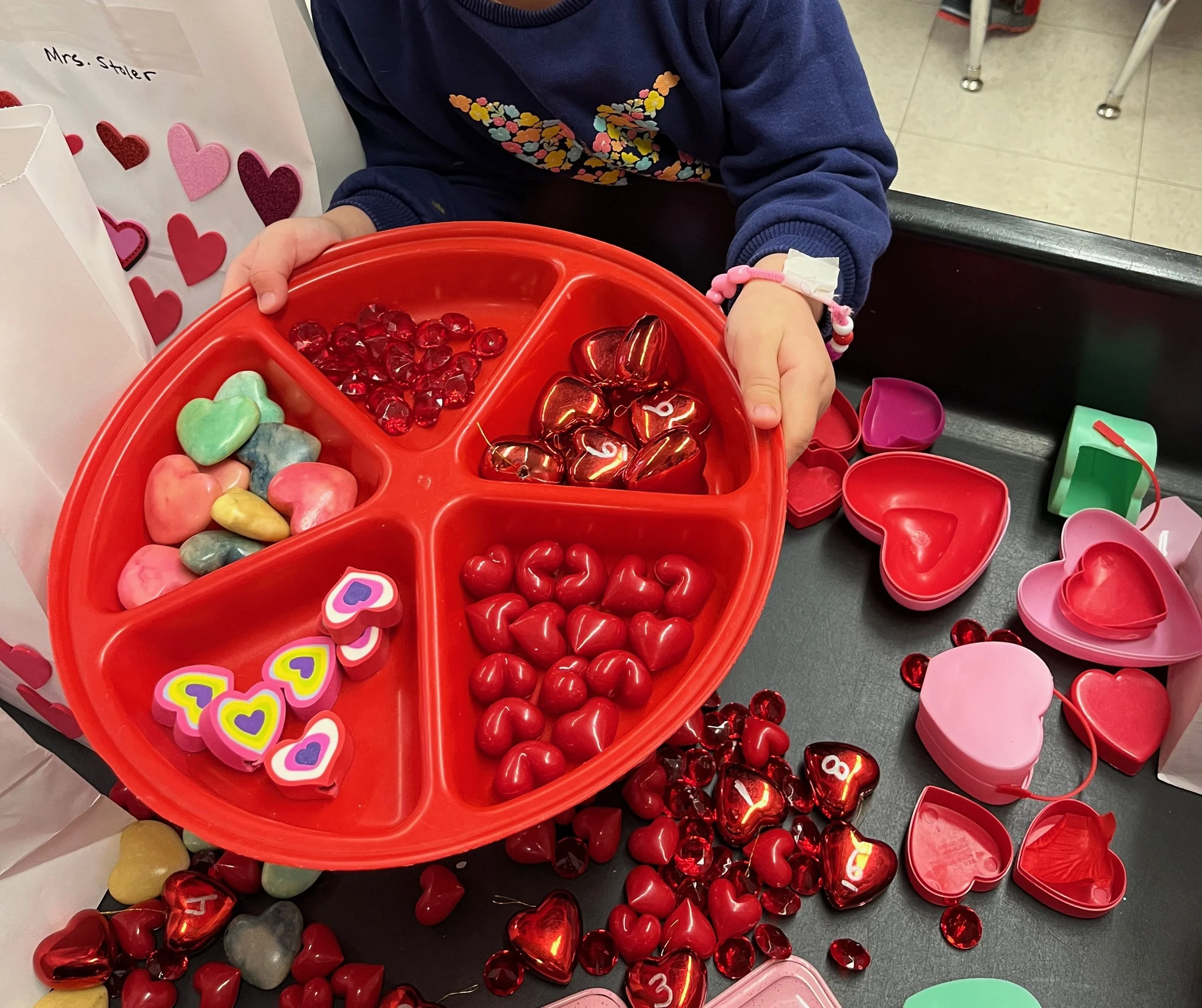 heart sorting activity 