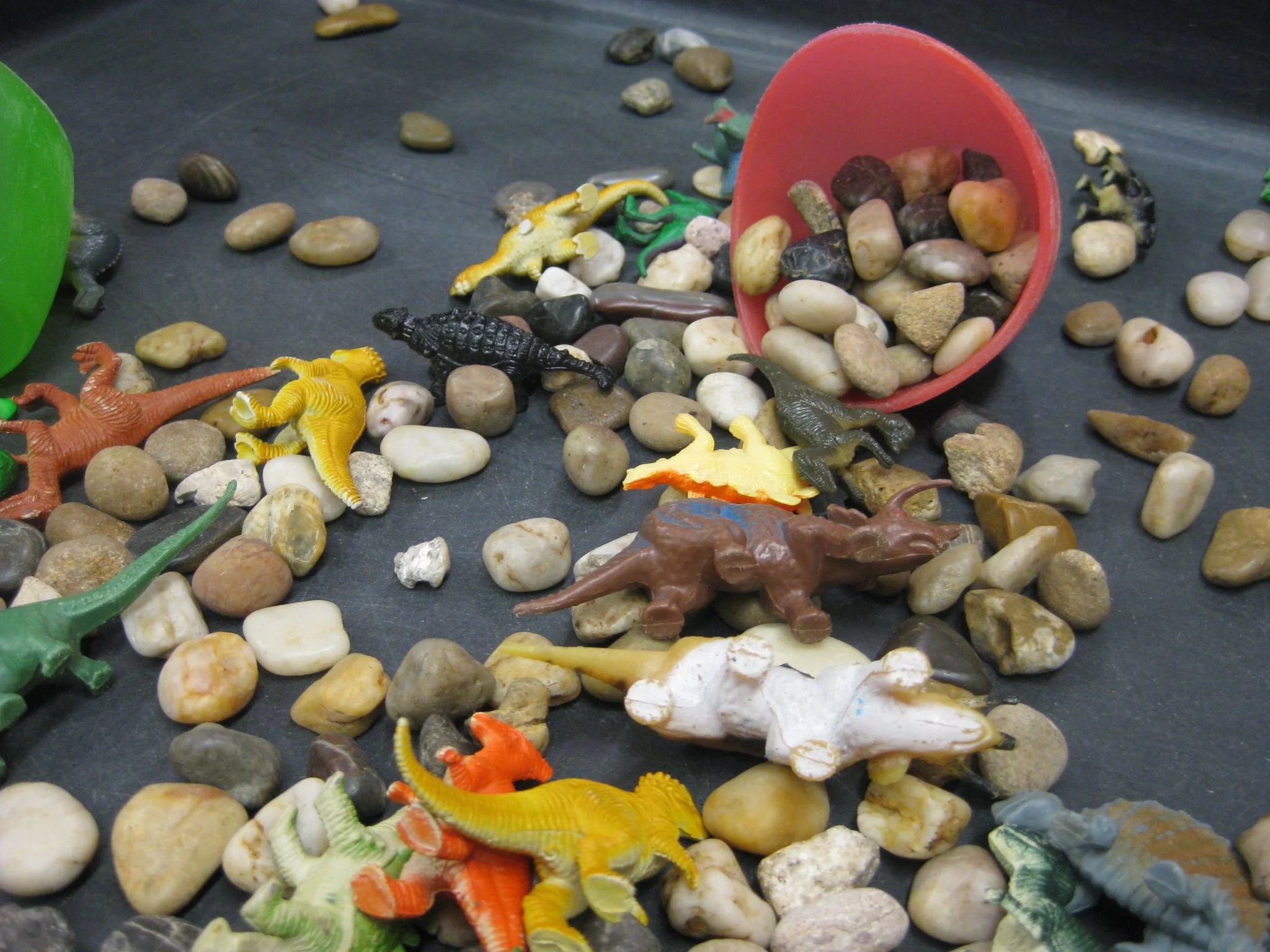 Dinos and stones