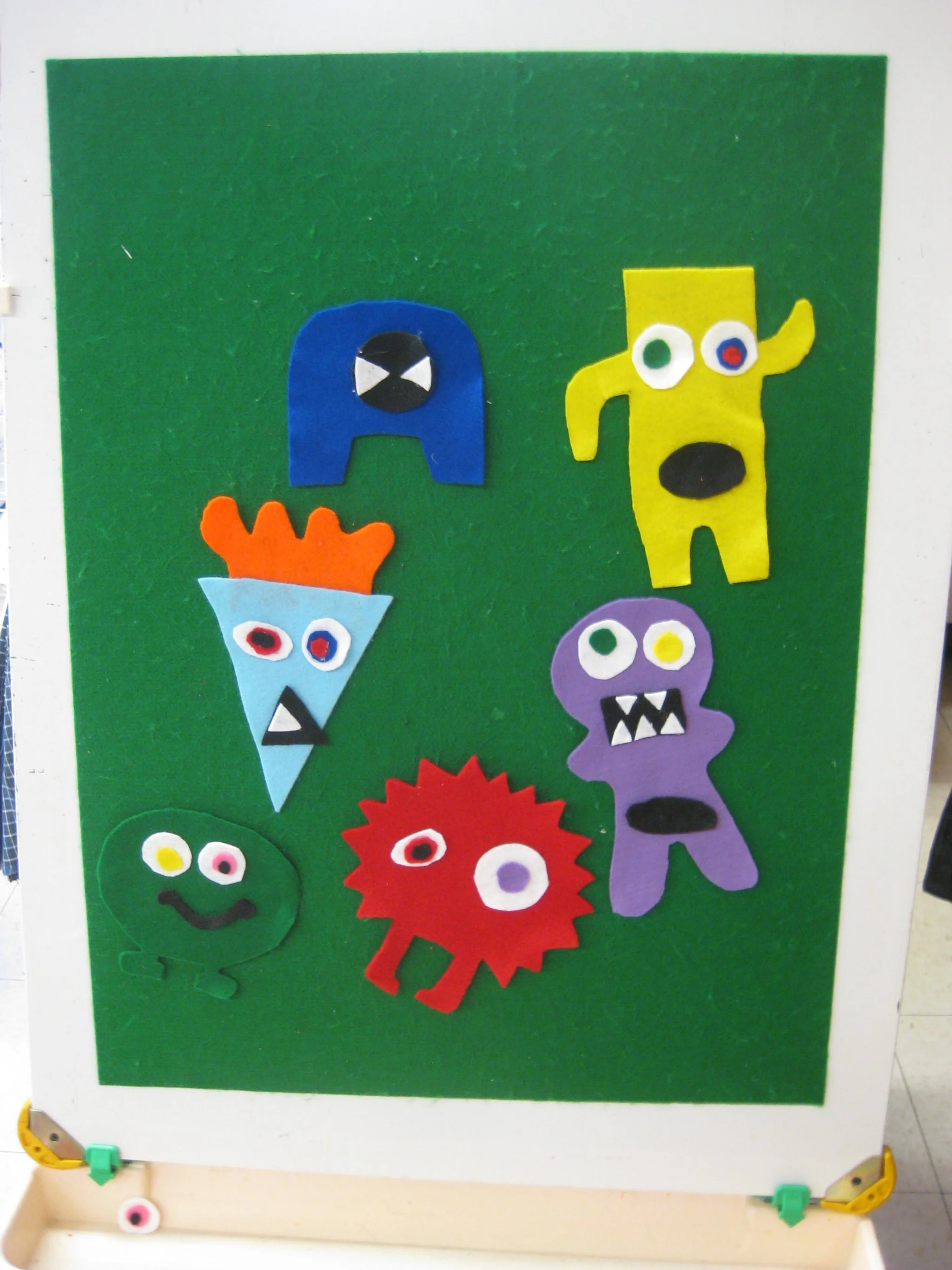 Felt monsters
