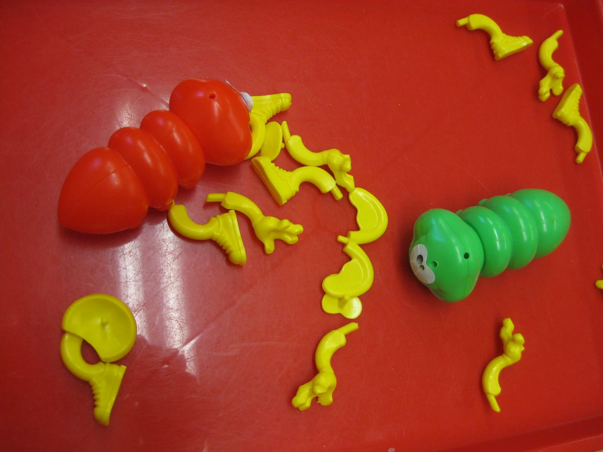 Build a caterpillar.