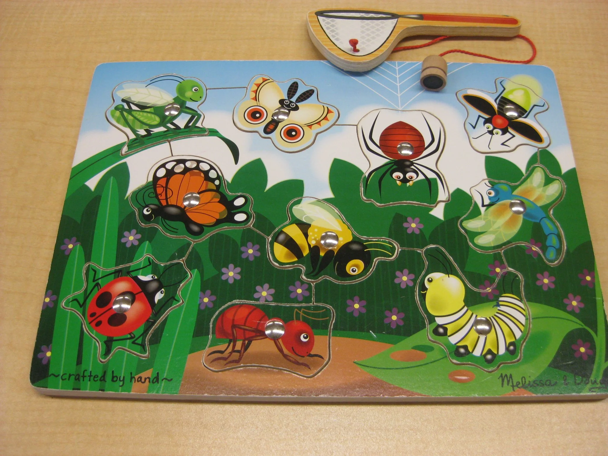 Magnet insect puzzle
