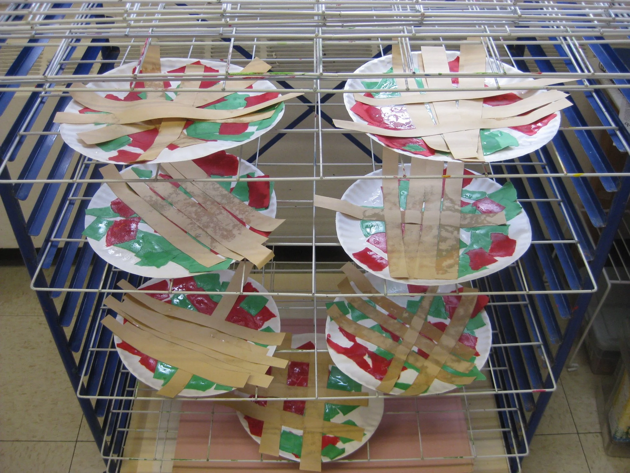 Apple pies in the 'oven'
