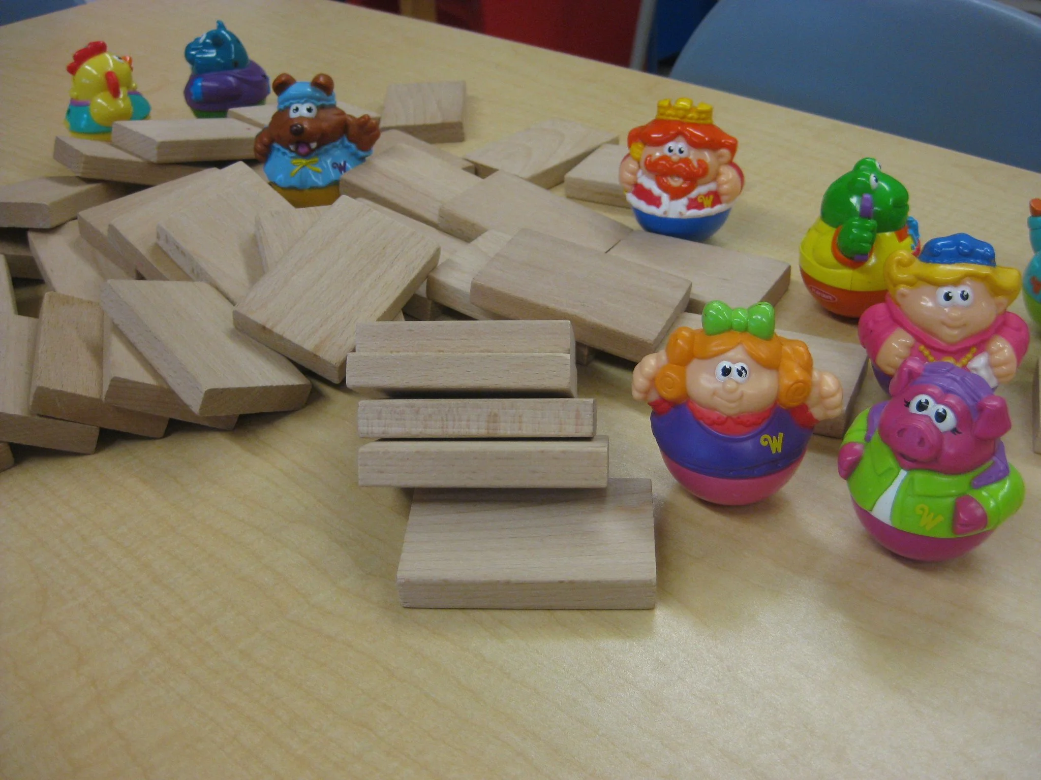 Weebles and blocks