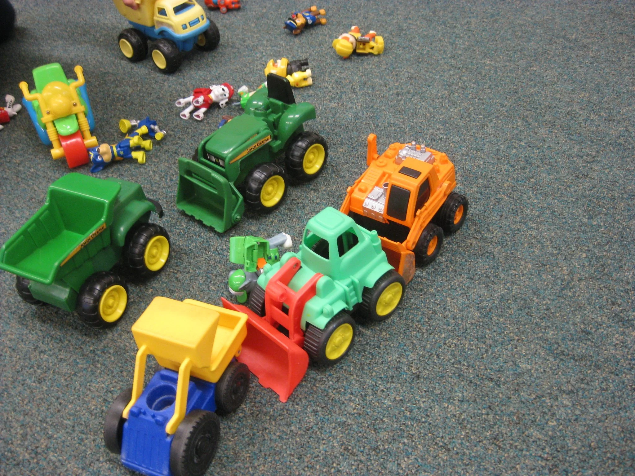 Trucks and Paw Patrol