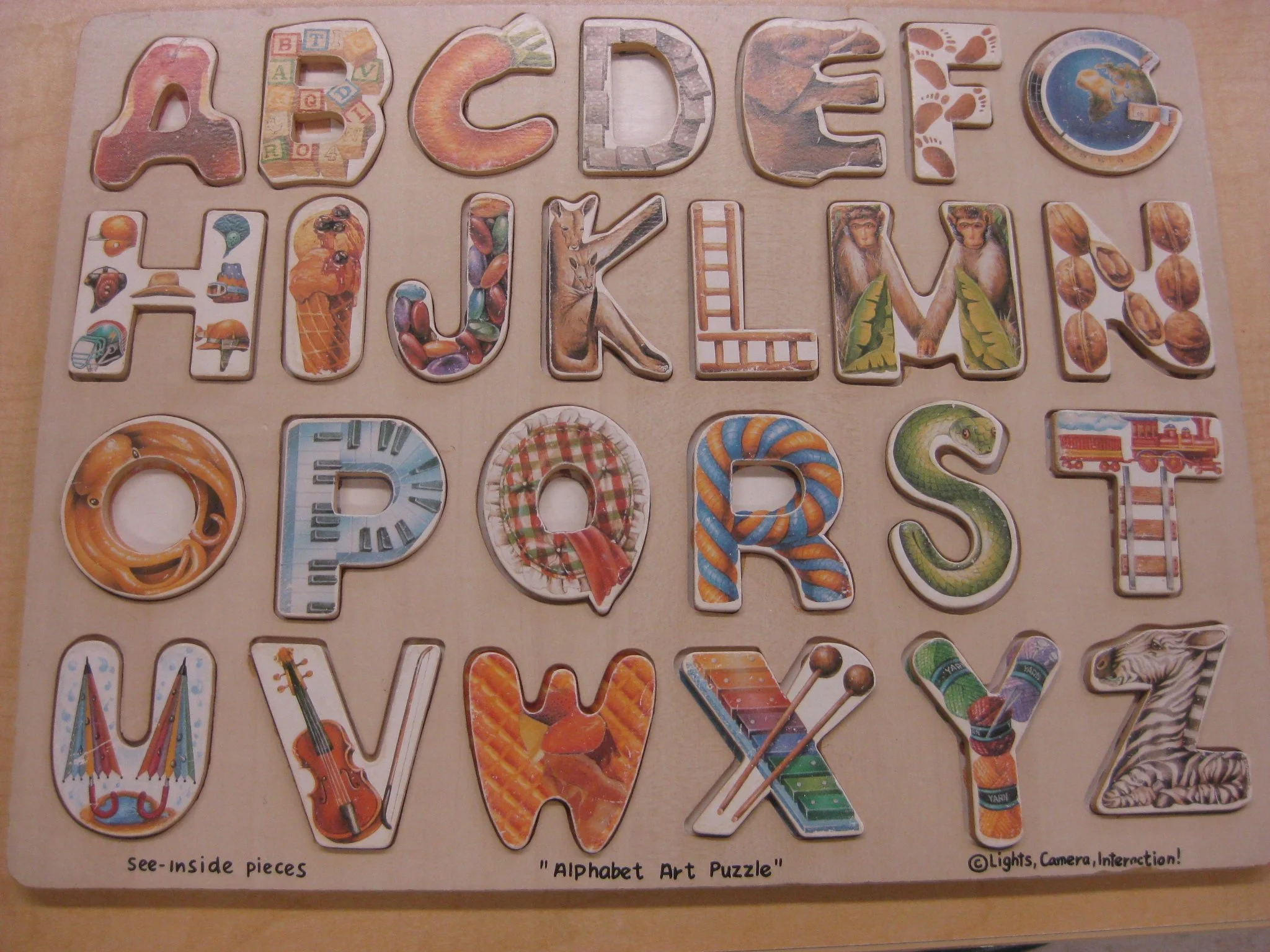 Alphabet puzzle