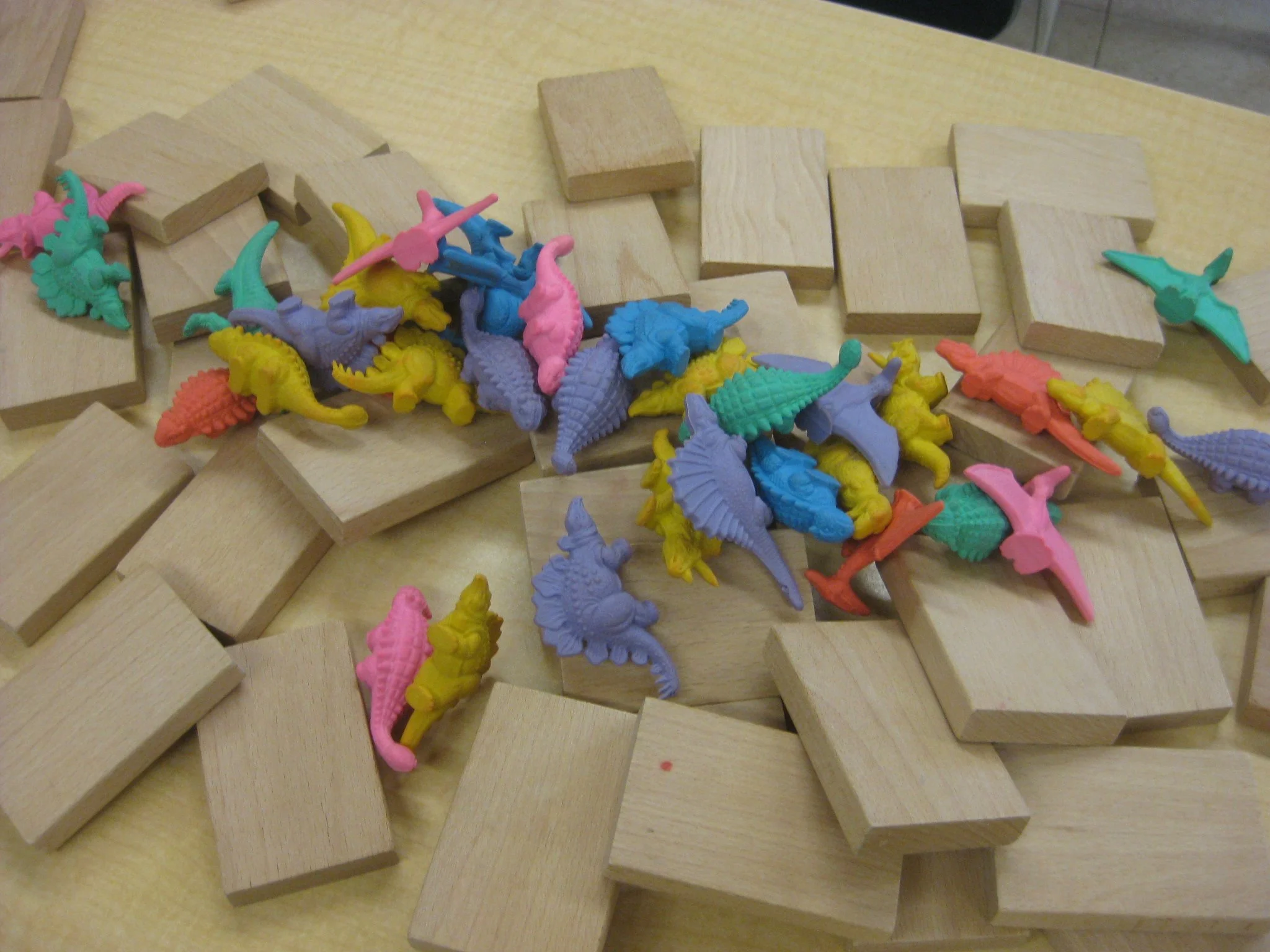 Dinos and Drew blocks